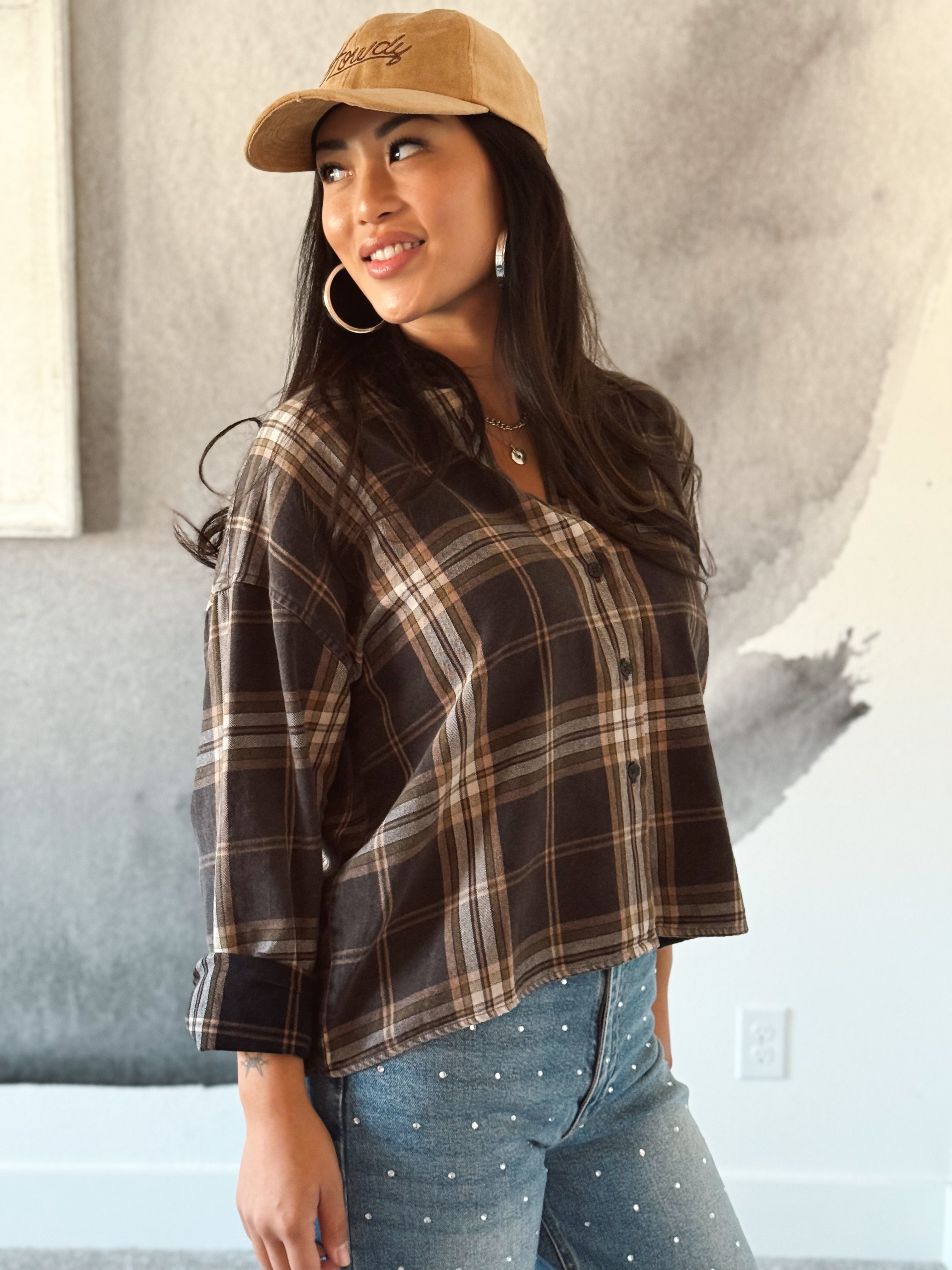 Carson Top - BLACK - Storetradenest L/S SHIRT