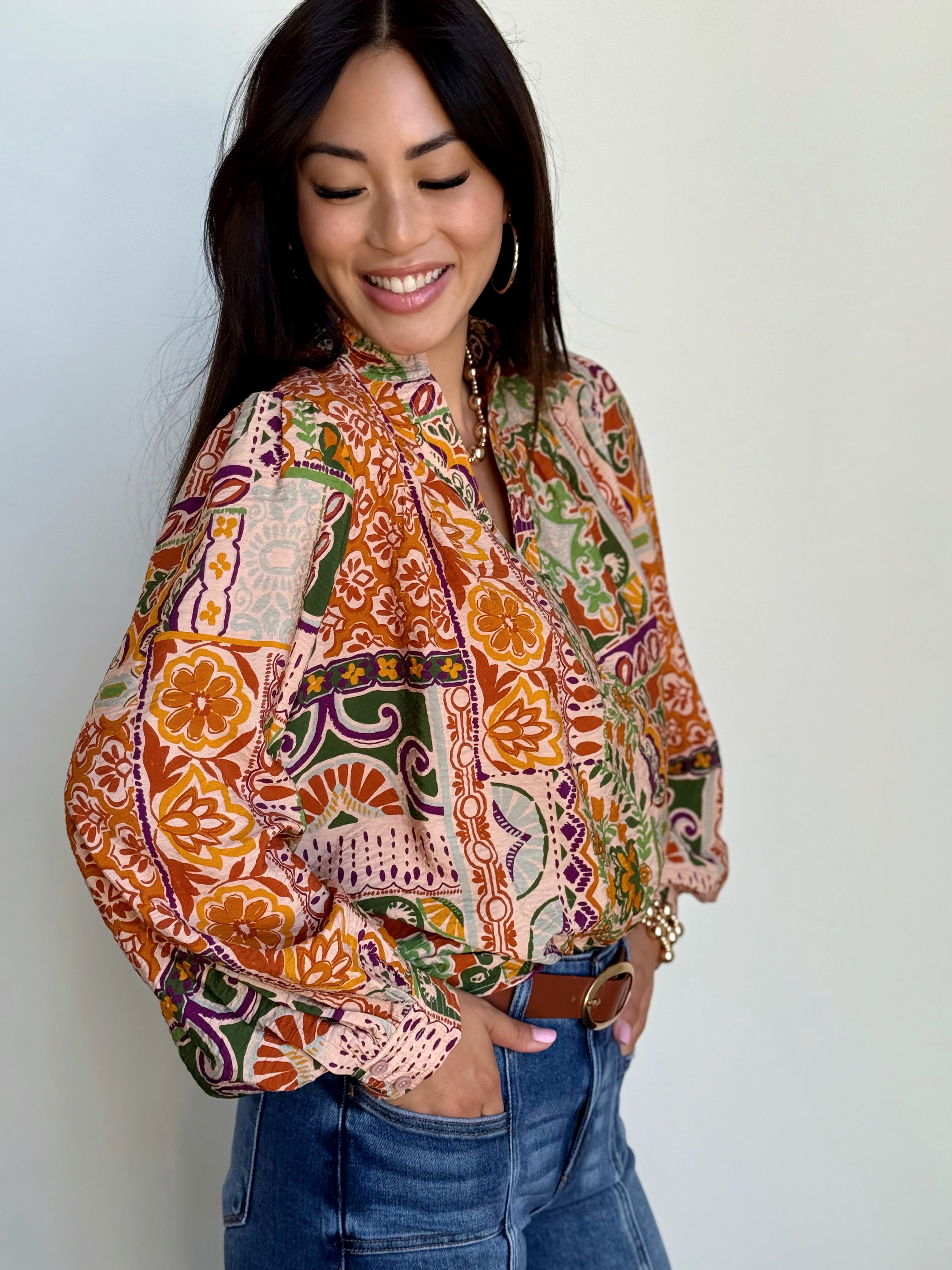 Sonora Blouse - TAUPE - Storetradenest BLOUSE