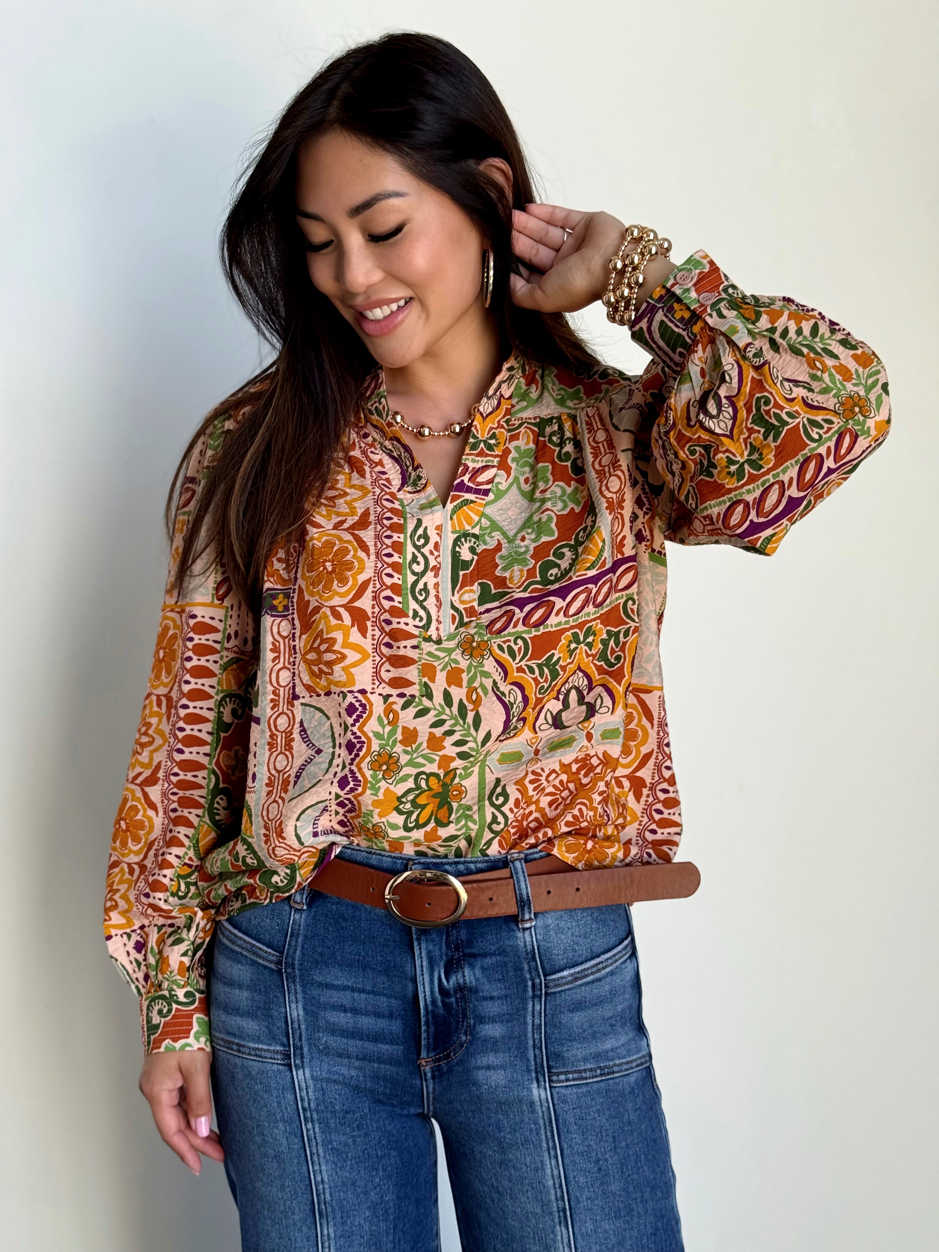 Sonora Blouse - TAUPE - Storetradenest BLOUSE