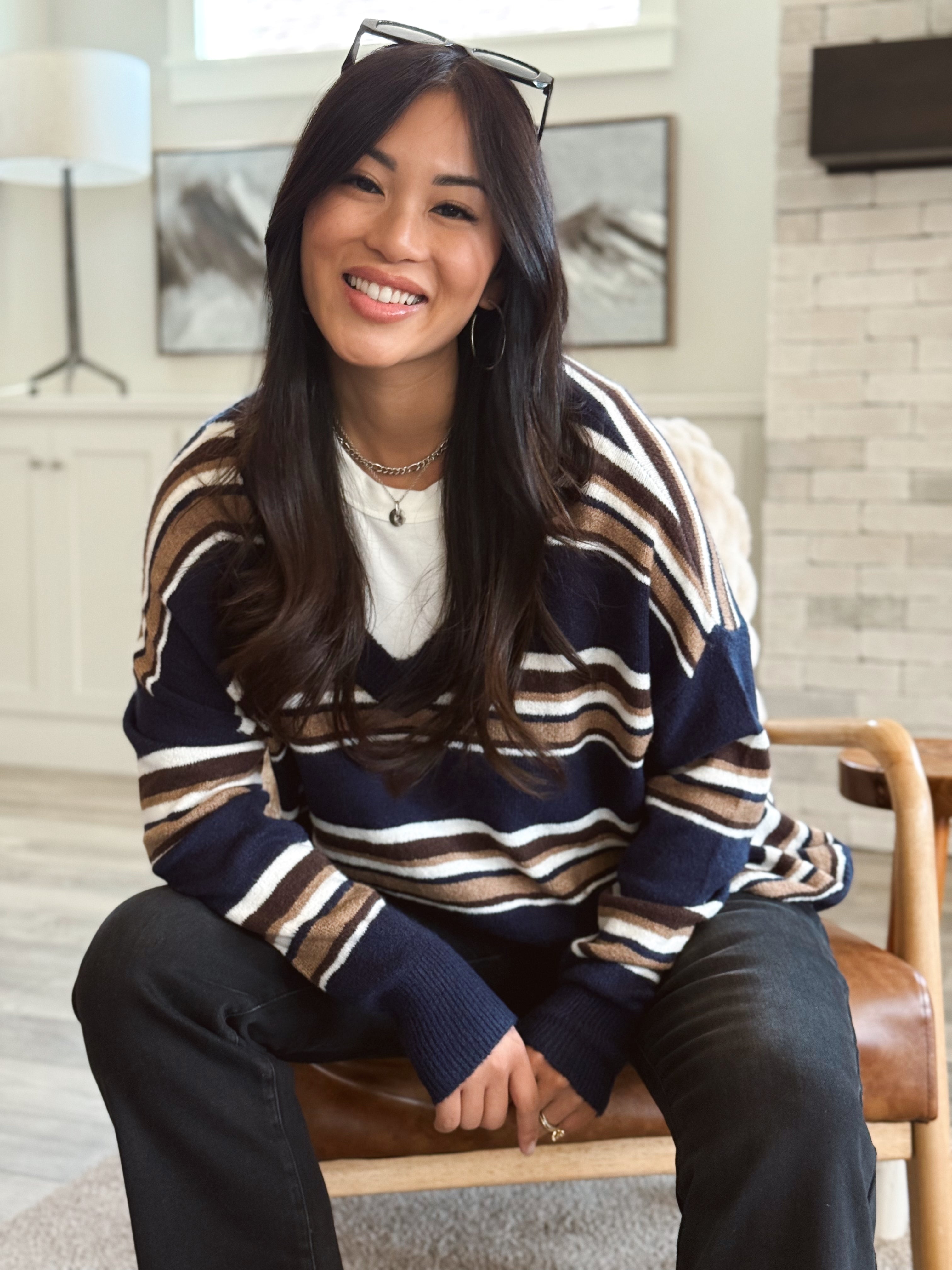 Clarke Sweater - NAVY