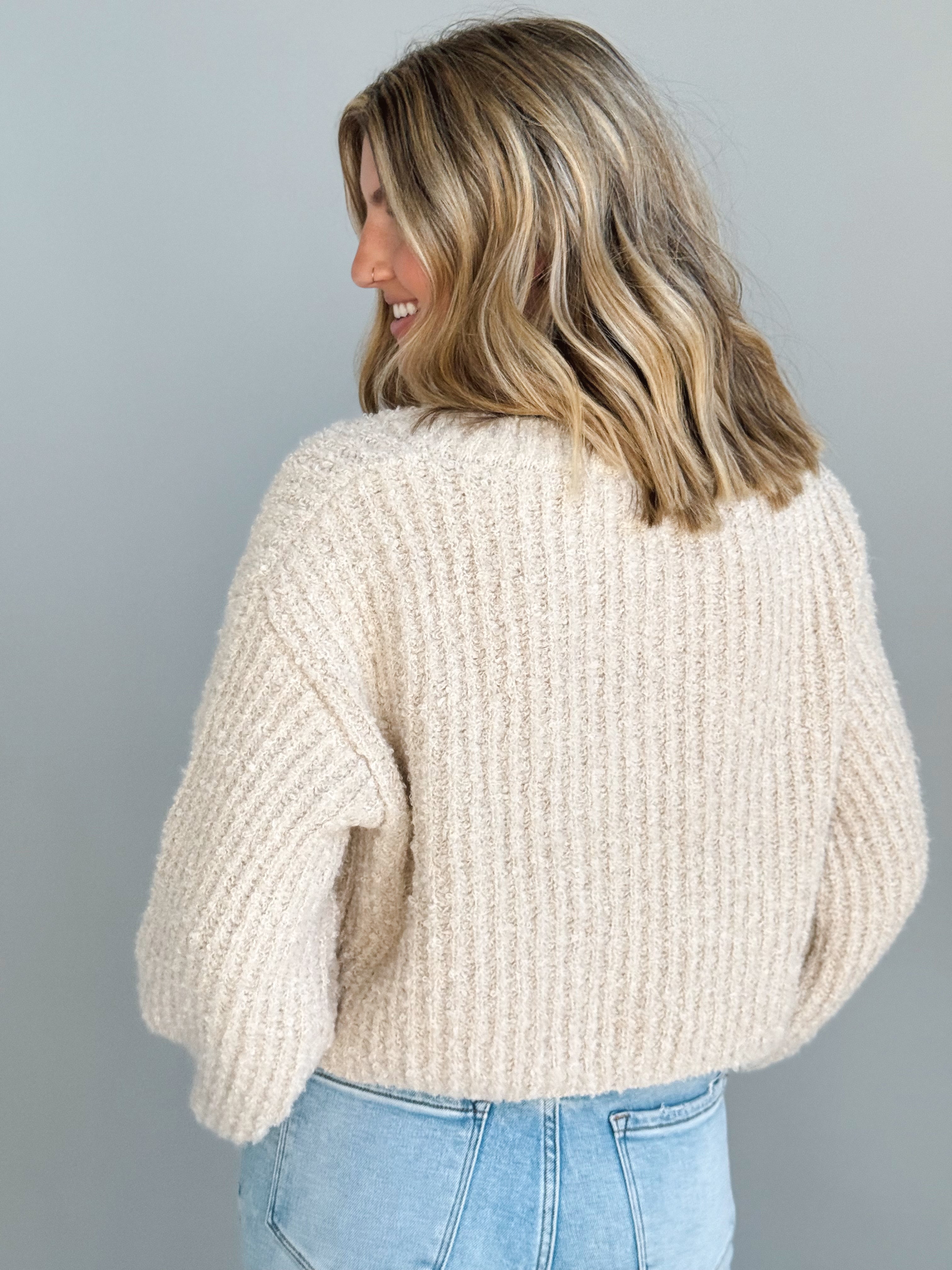Acorn Cardigan - ALPACA