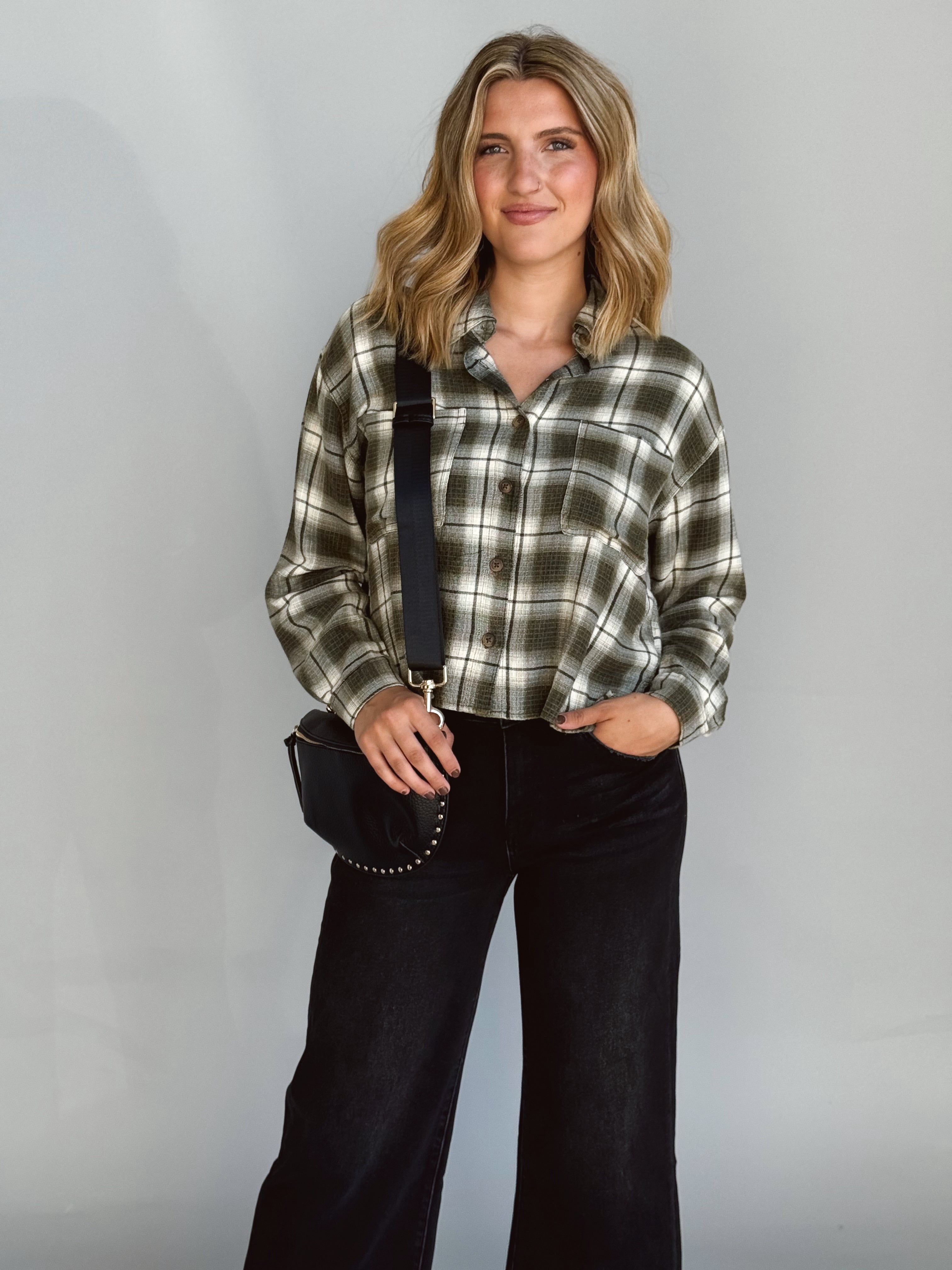 Main Street Top - OLIVE