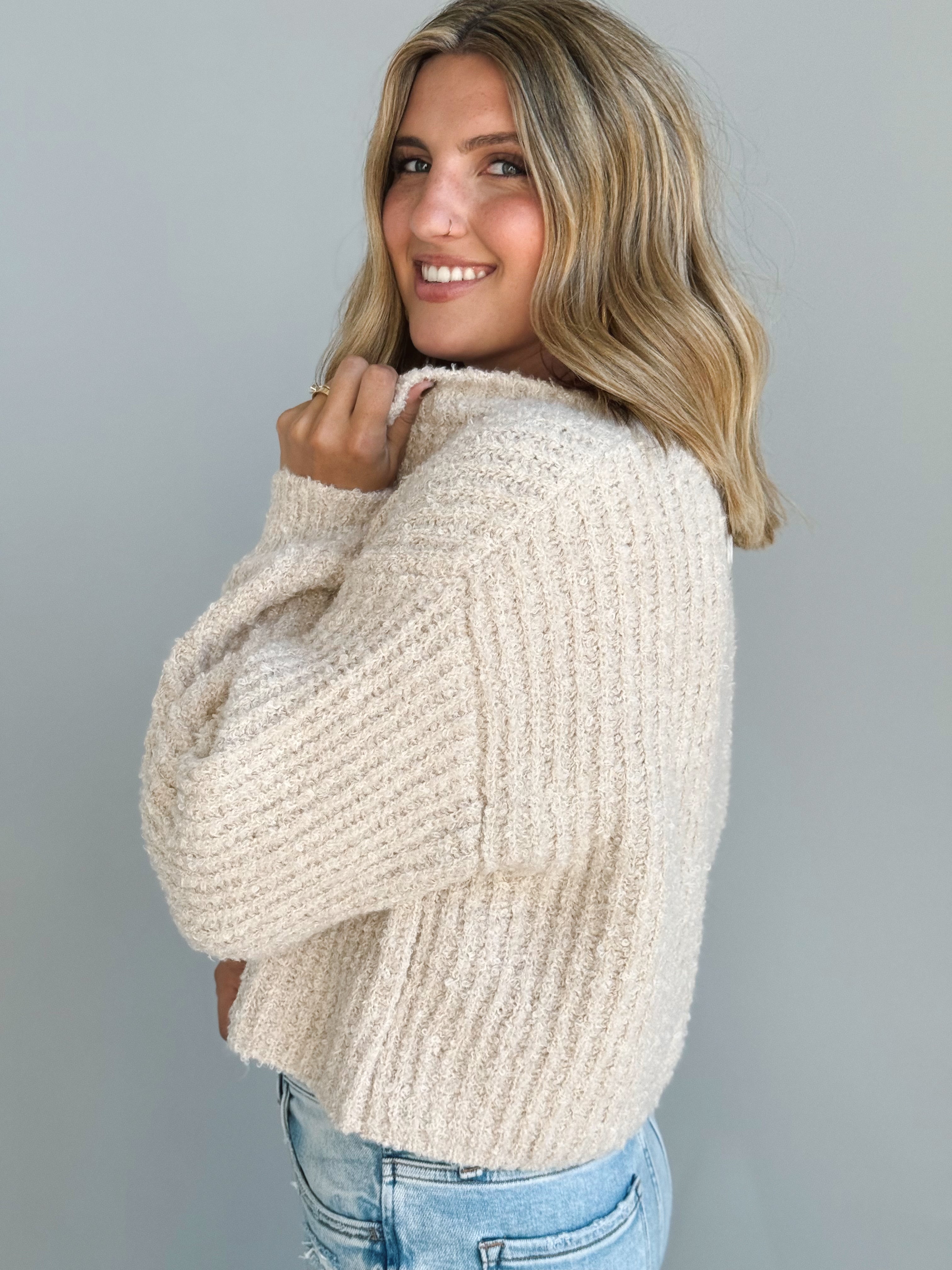 Acorn Cardigan - ALPACA - Storetradenest Cardigan