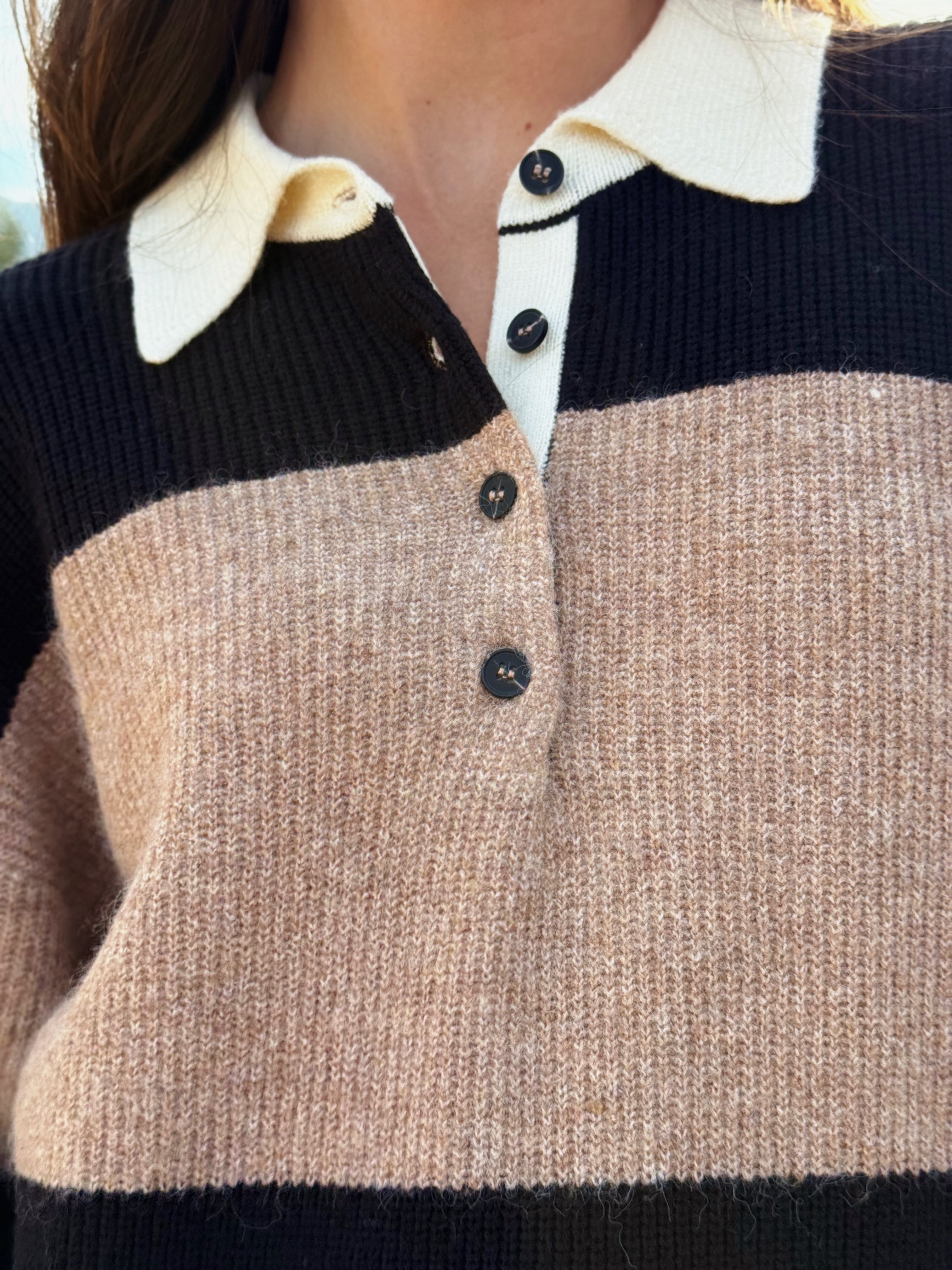 Andy Sweater - KHAKI - Storetradenest SWEATER