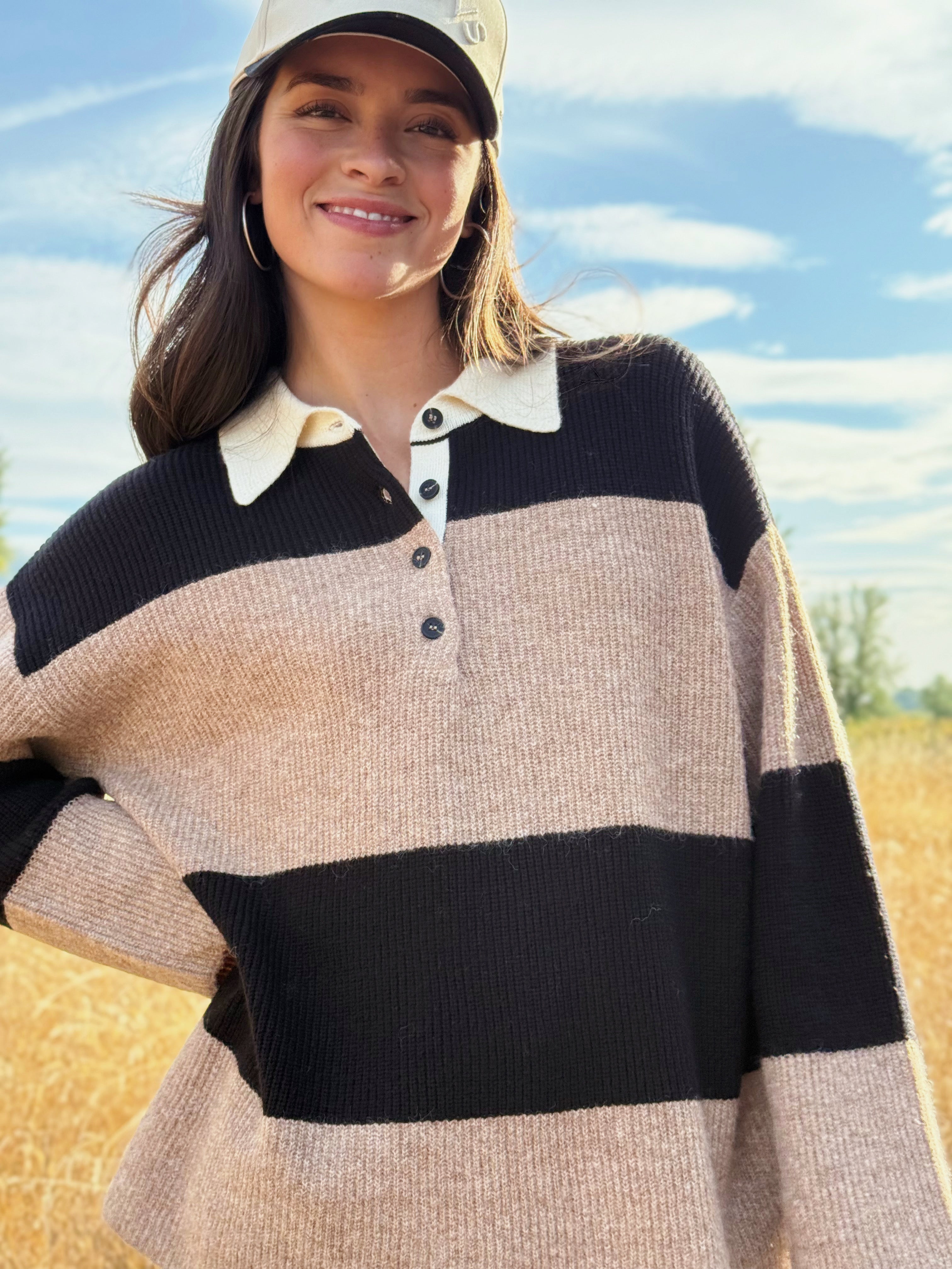 Andy Sweater - KHAKI - Storetradenest SWEATER