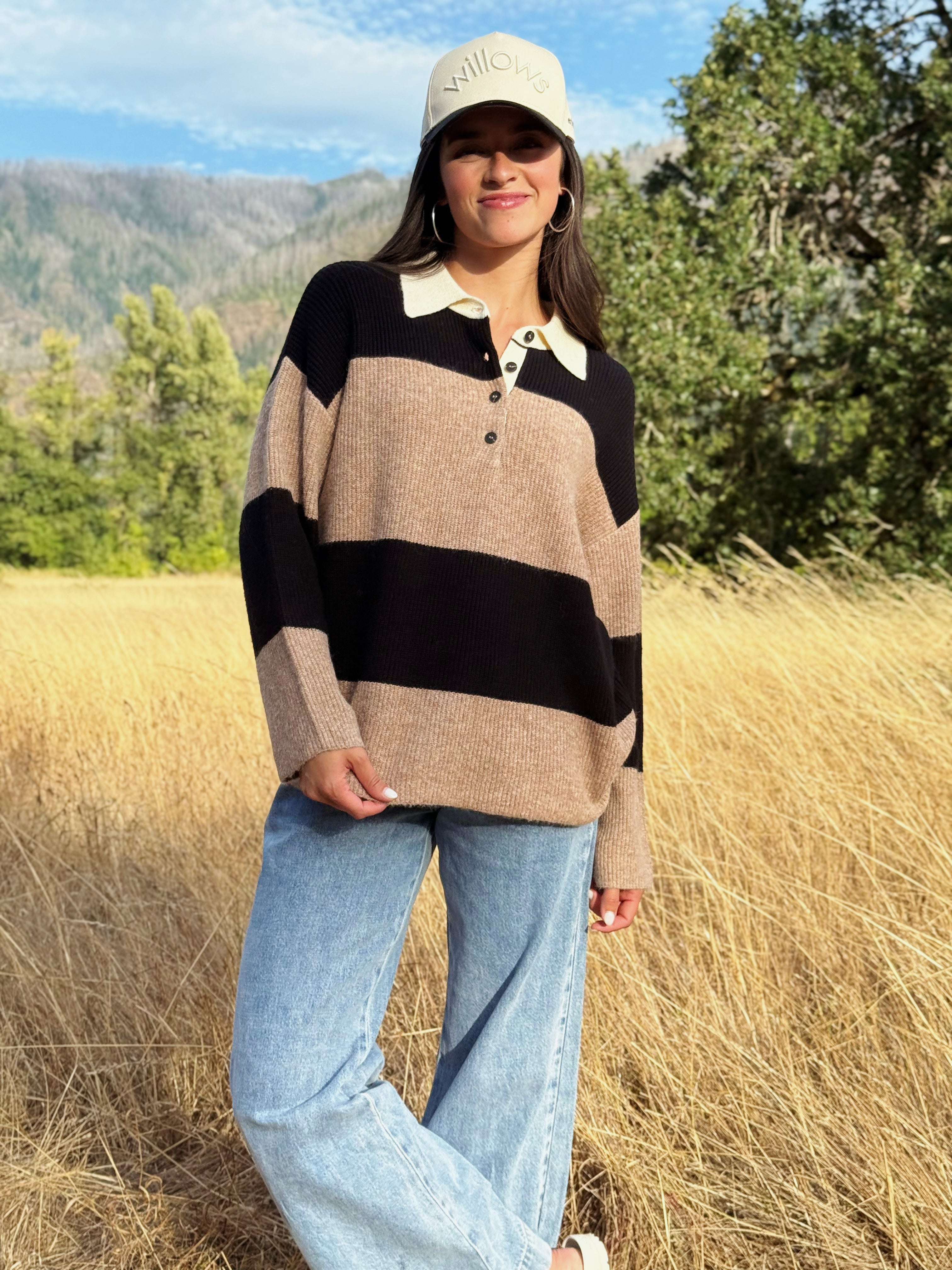 Andy Sweater - KHAKI - Storetradenest SWEATER