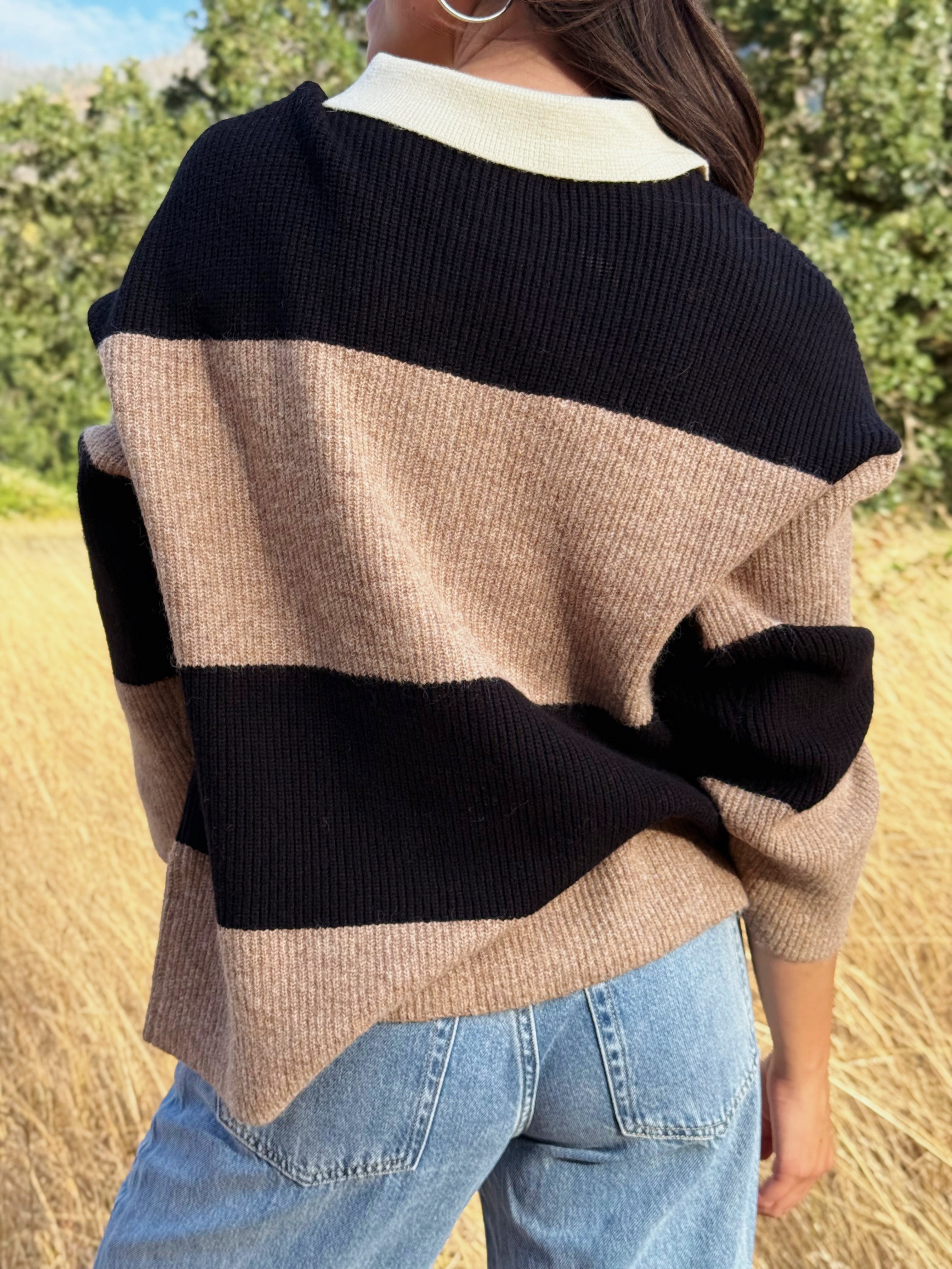 Andy Sweater - KHAKI - Storetradenest SWEATER