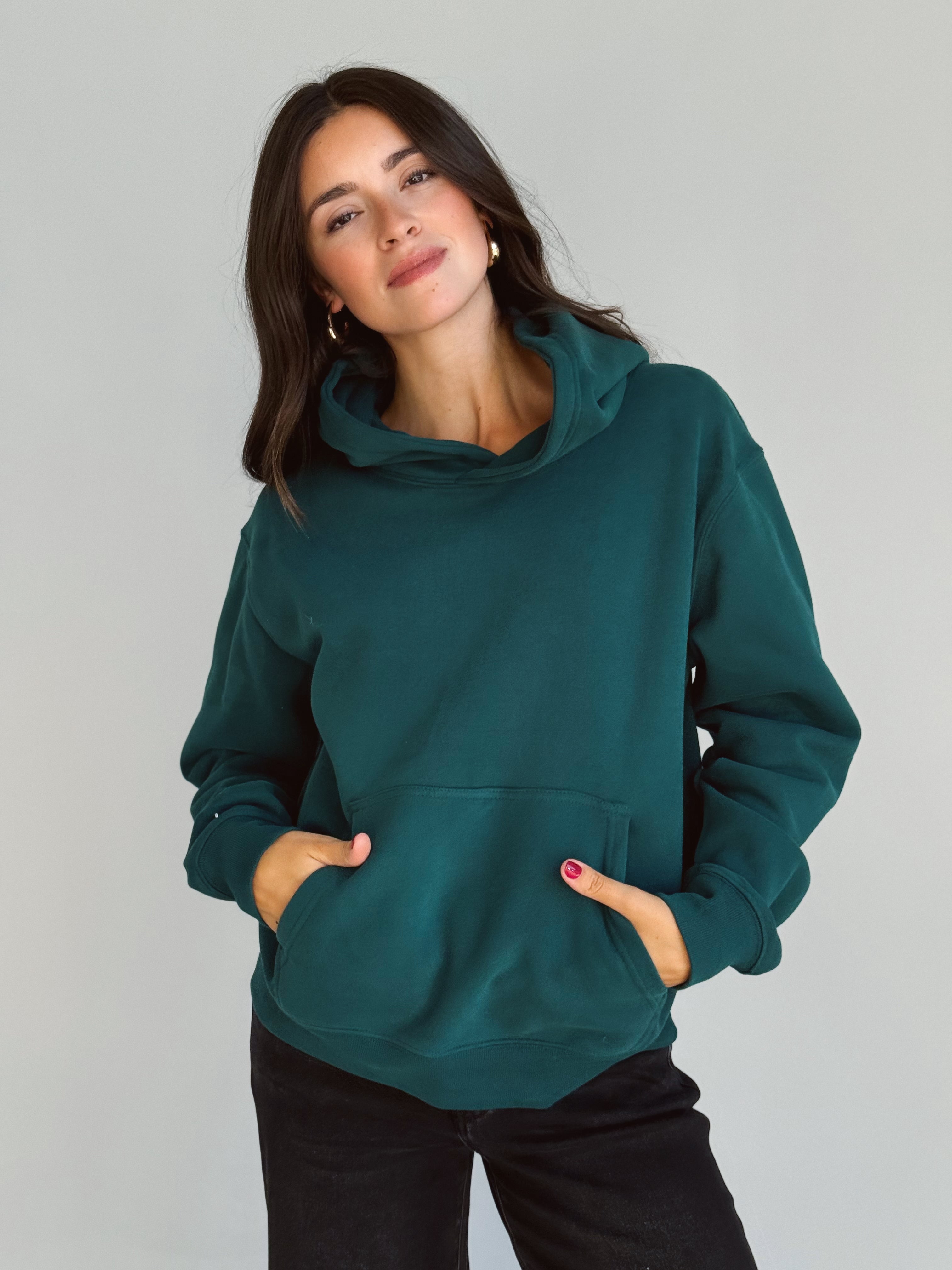 Ashton Sweatshirt - DEEP GREEN - Storetradenest SWEATSHIRT