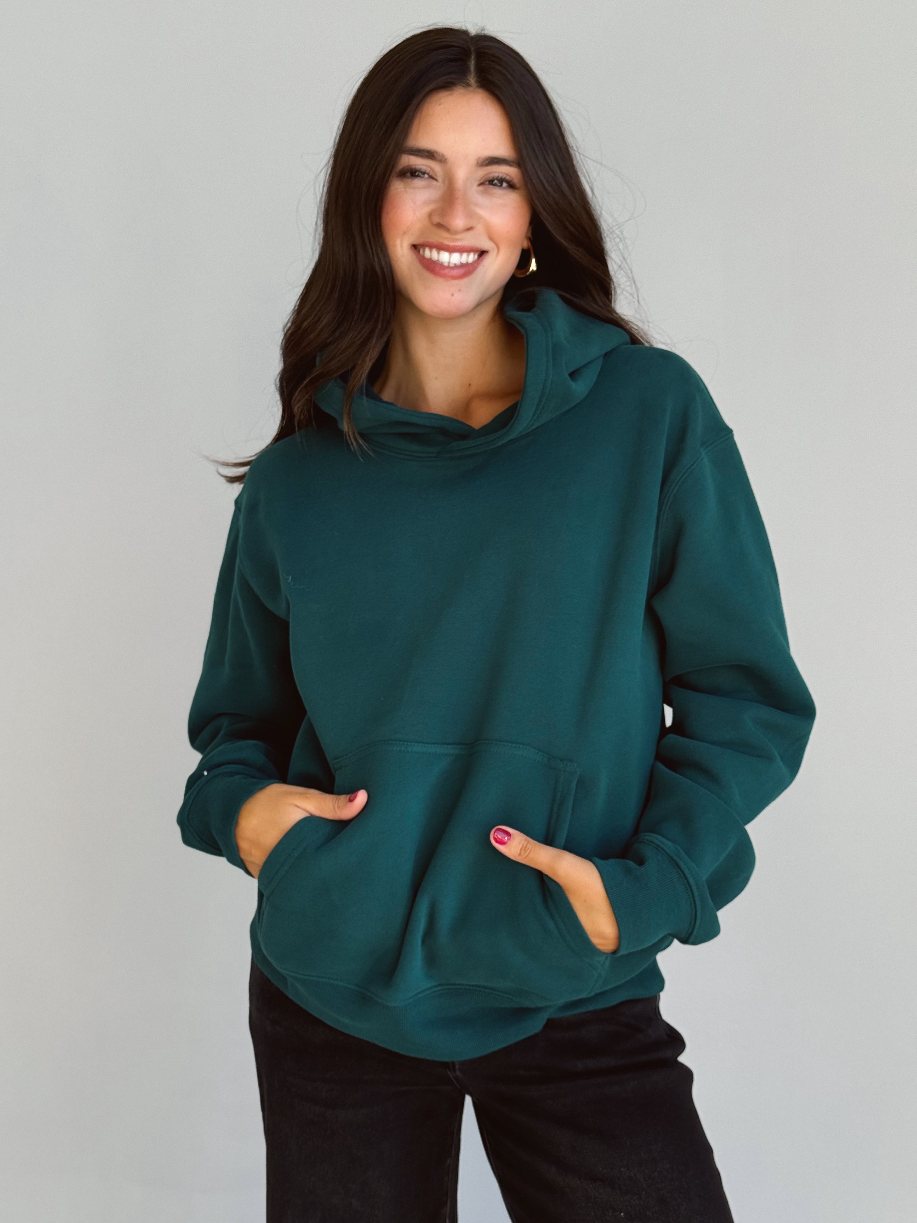 Ashton Sweatshirt - DEEP GREEN - Storetradenest SWEATSHIRT