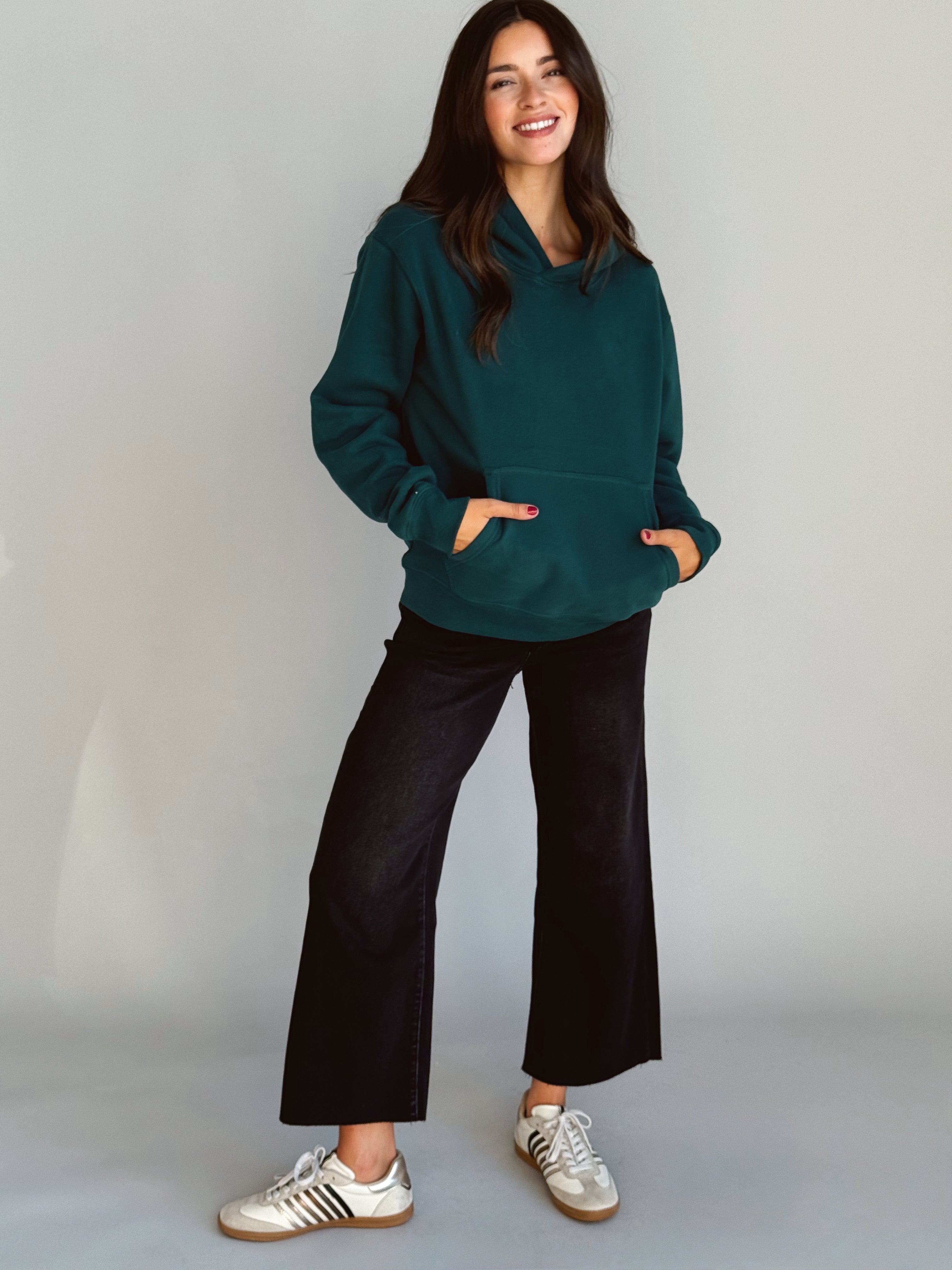 Ashton Sweatshirt - DEEP GREEN - Storetradenest SWEATSHIRT