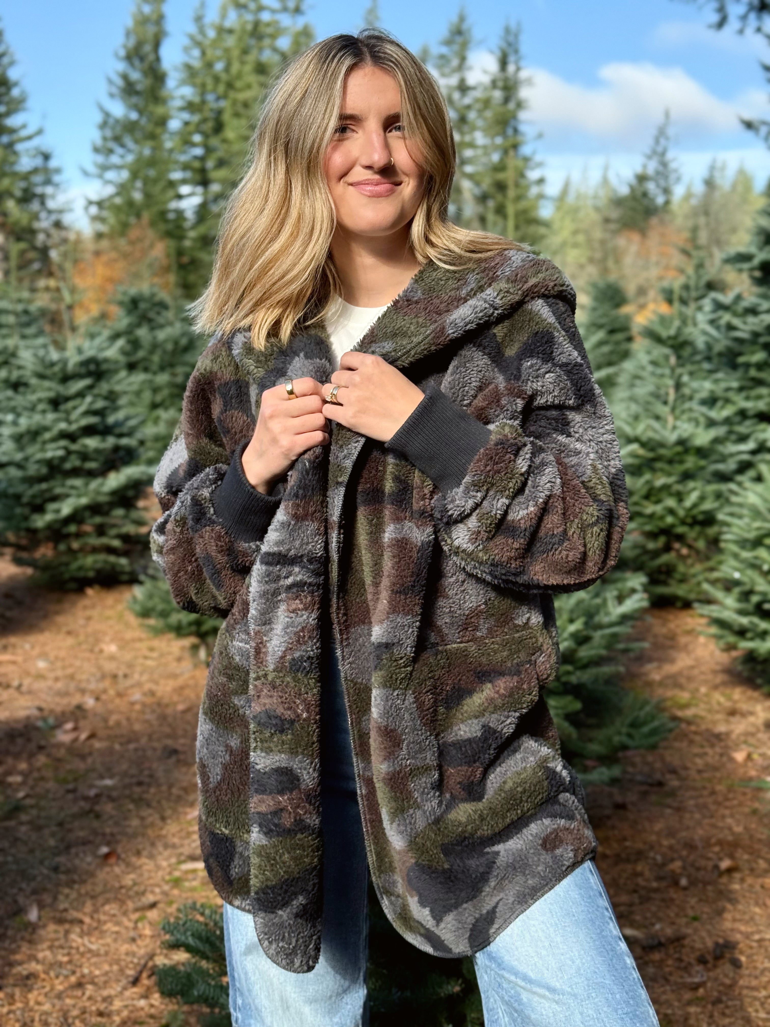 Balsam Cardigan - CAMO - Storetradenest Cardigan