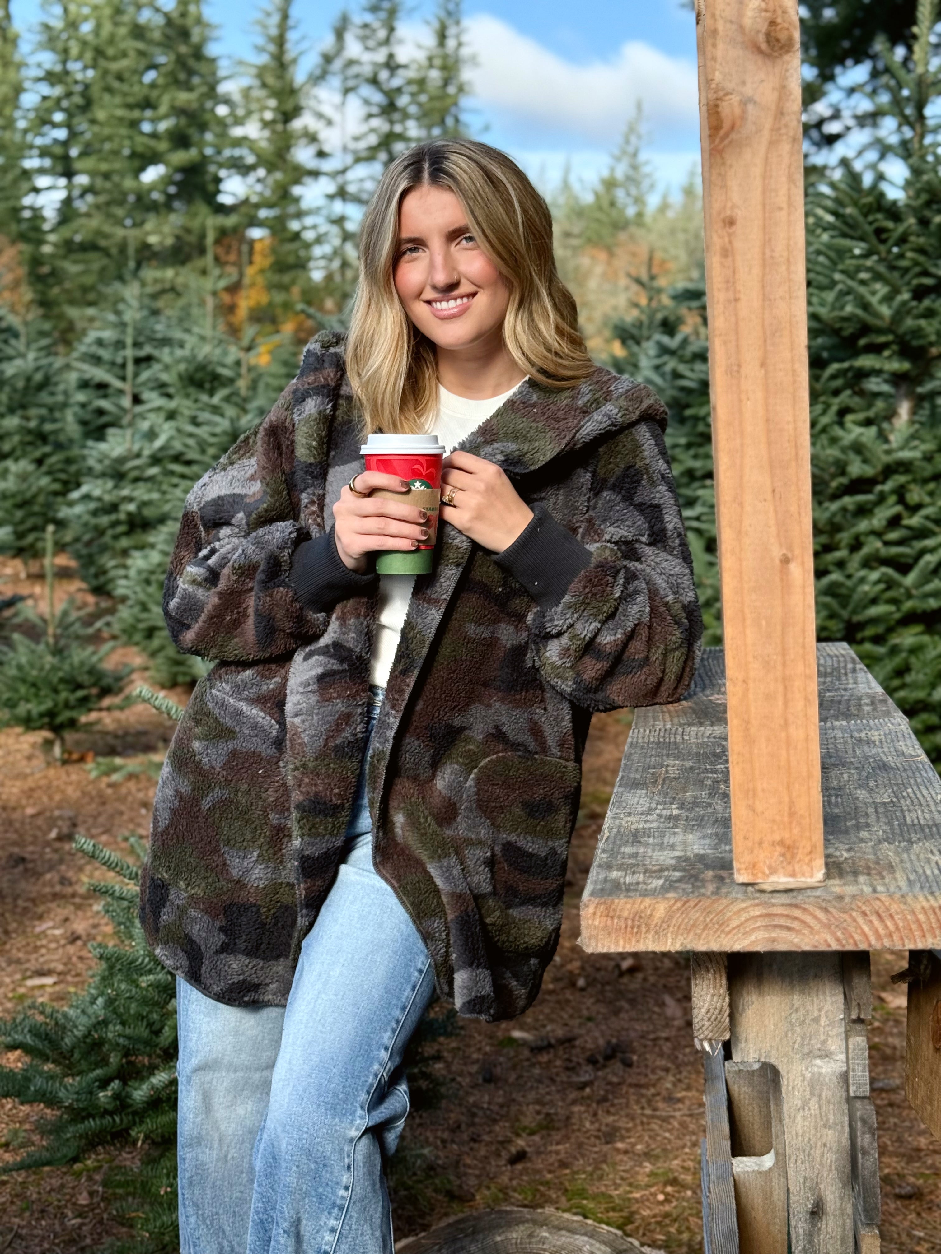 Balsam Cardigan - CAMO - Storetradenest Cardigan