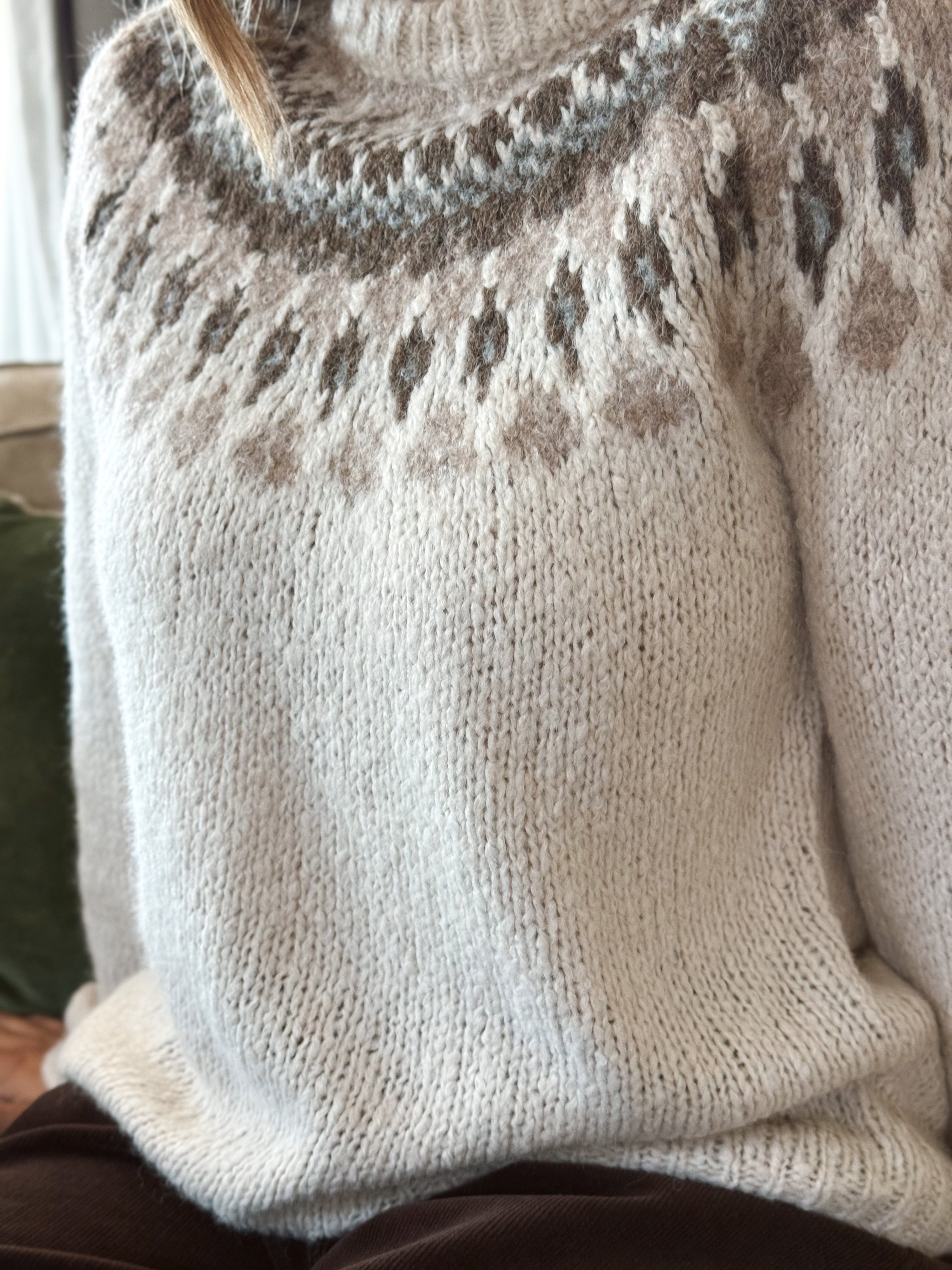 Bjorn Sweater - IVORY - Storetradenest SWEATER