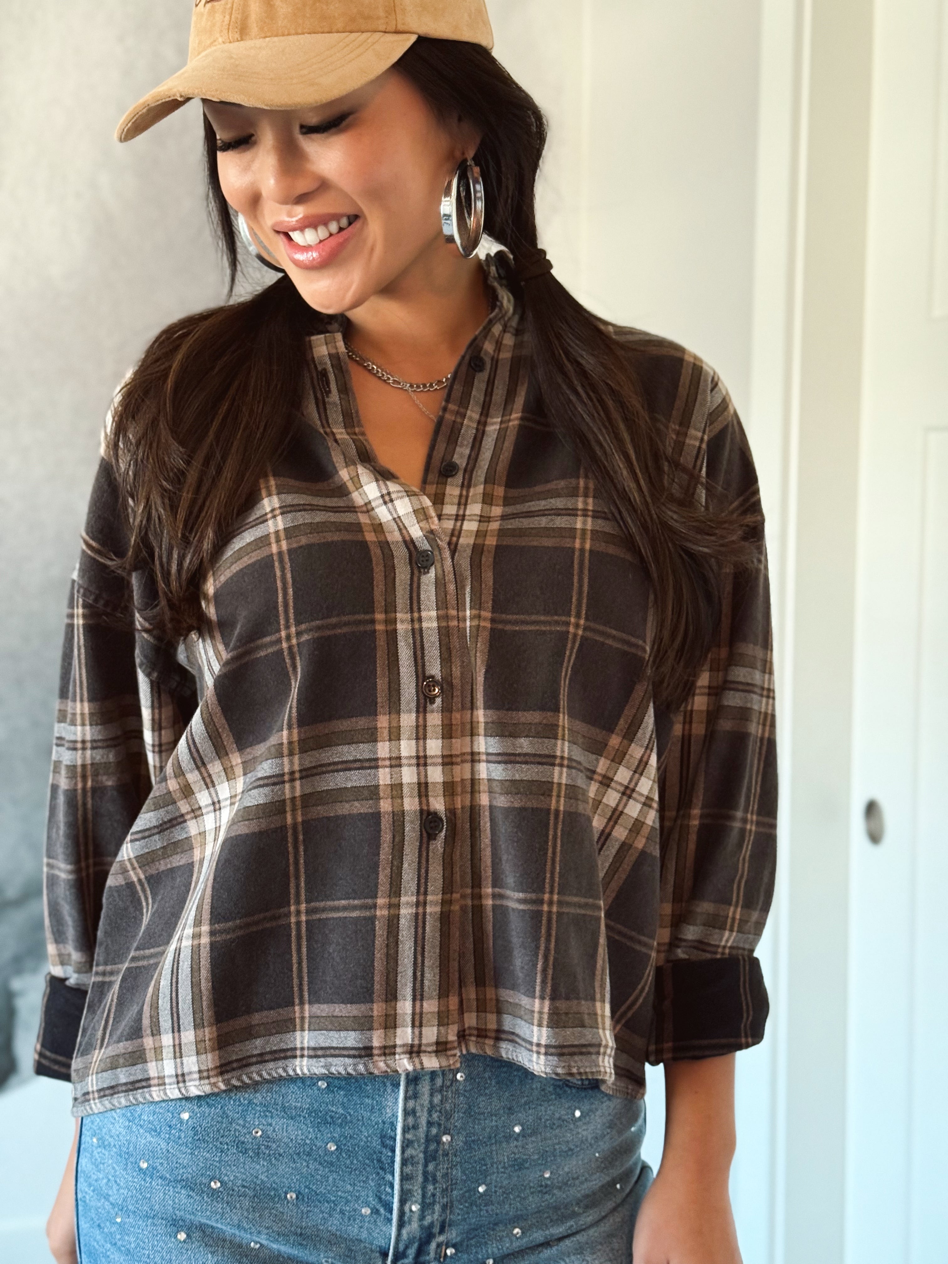 Carson Top - BLACK - Storetradenest L/S SHIRT