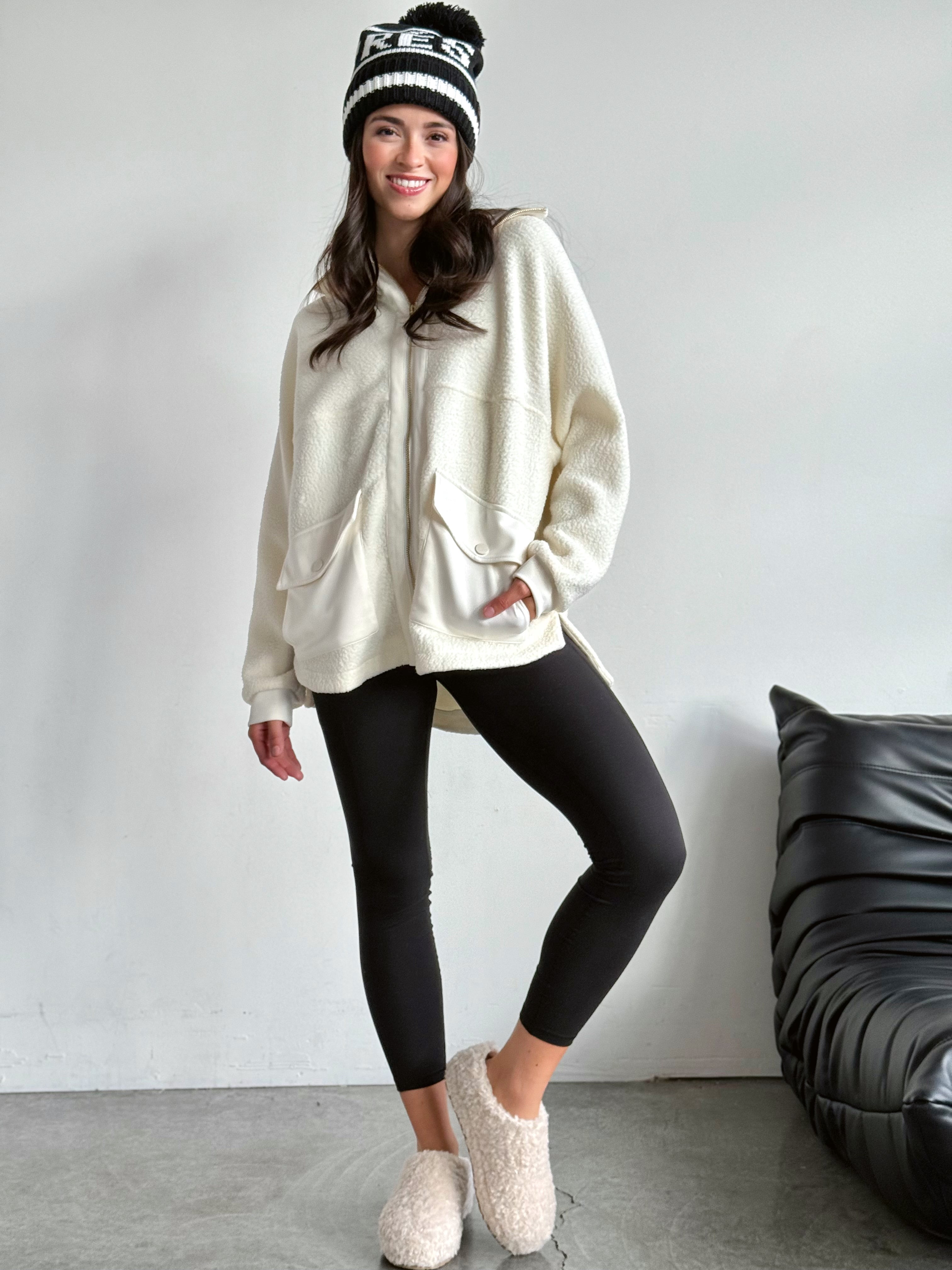 Chalet Jacket - IVORY - Storetradenest JACKET
