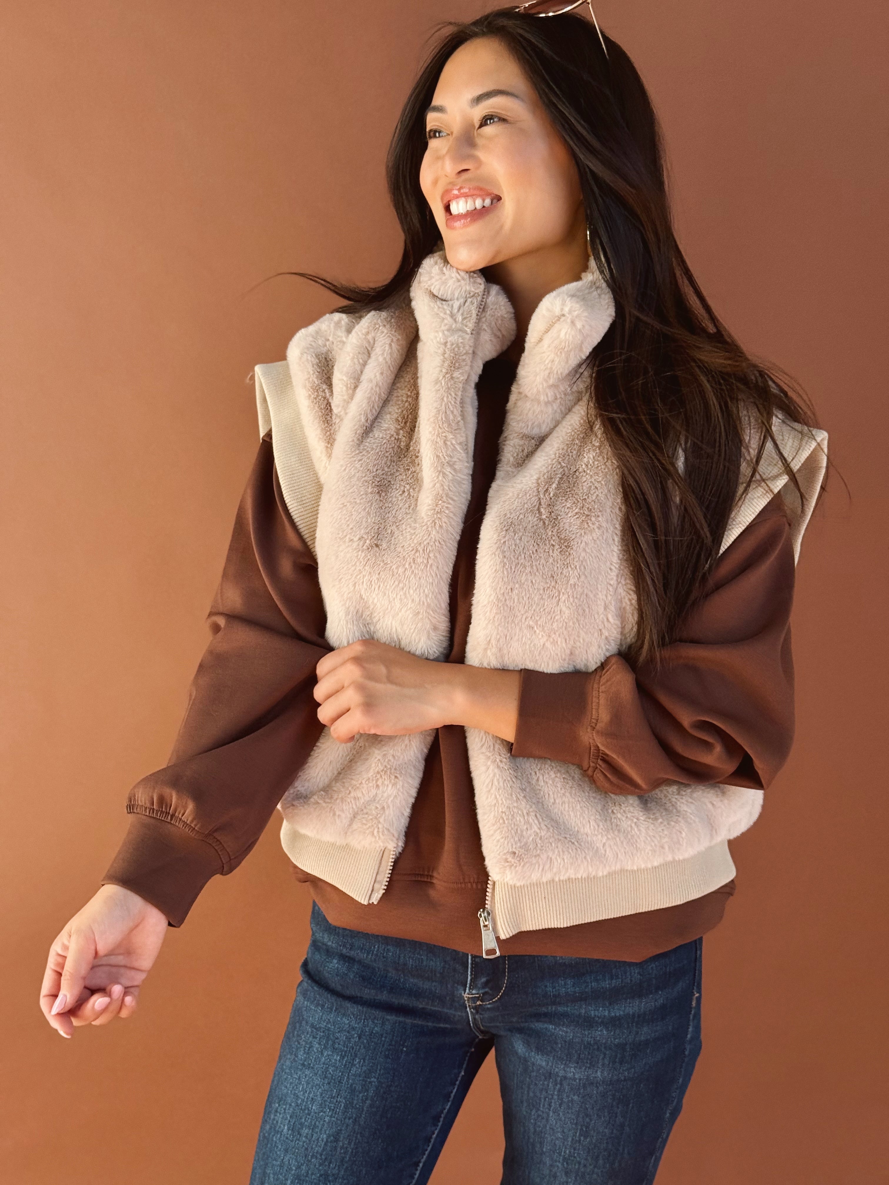 Changing of the Leaves Sweatshirt - BROWN - Storetradenest SWEATSHIRT