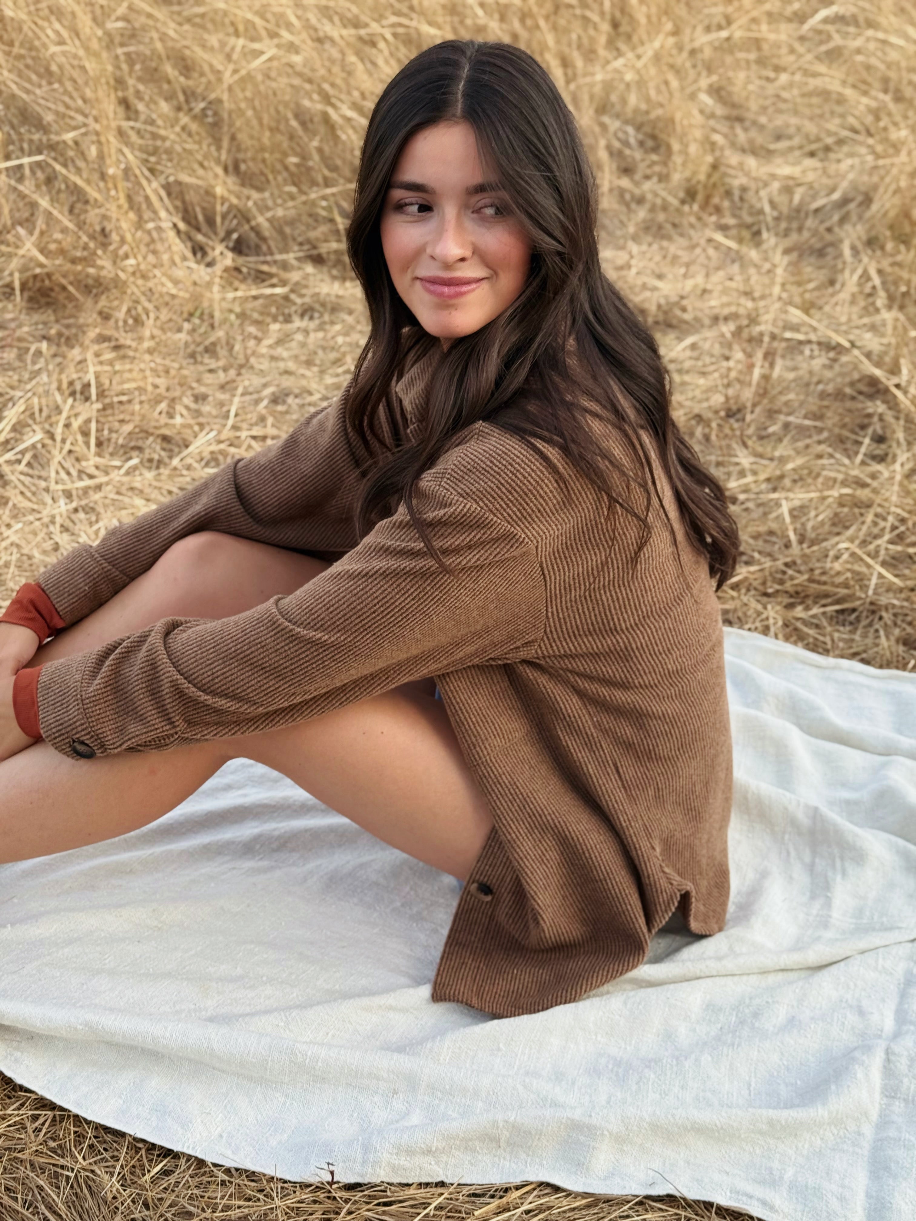 Chesapeake Shacket - MOCHA - Storetradenest JACKET