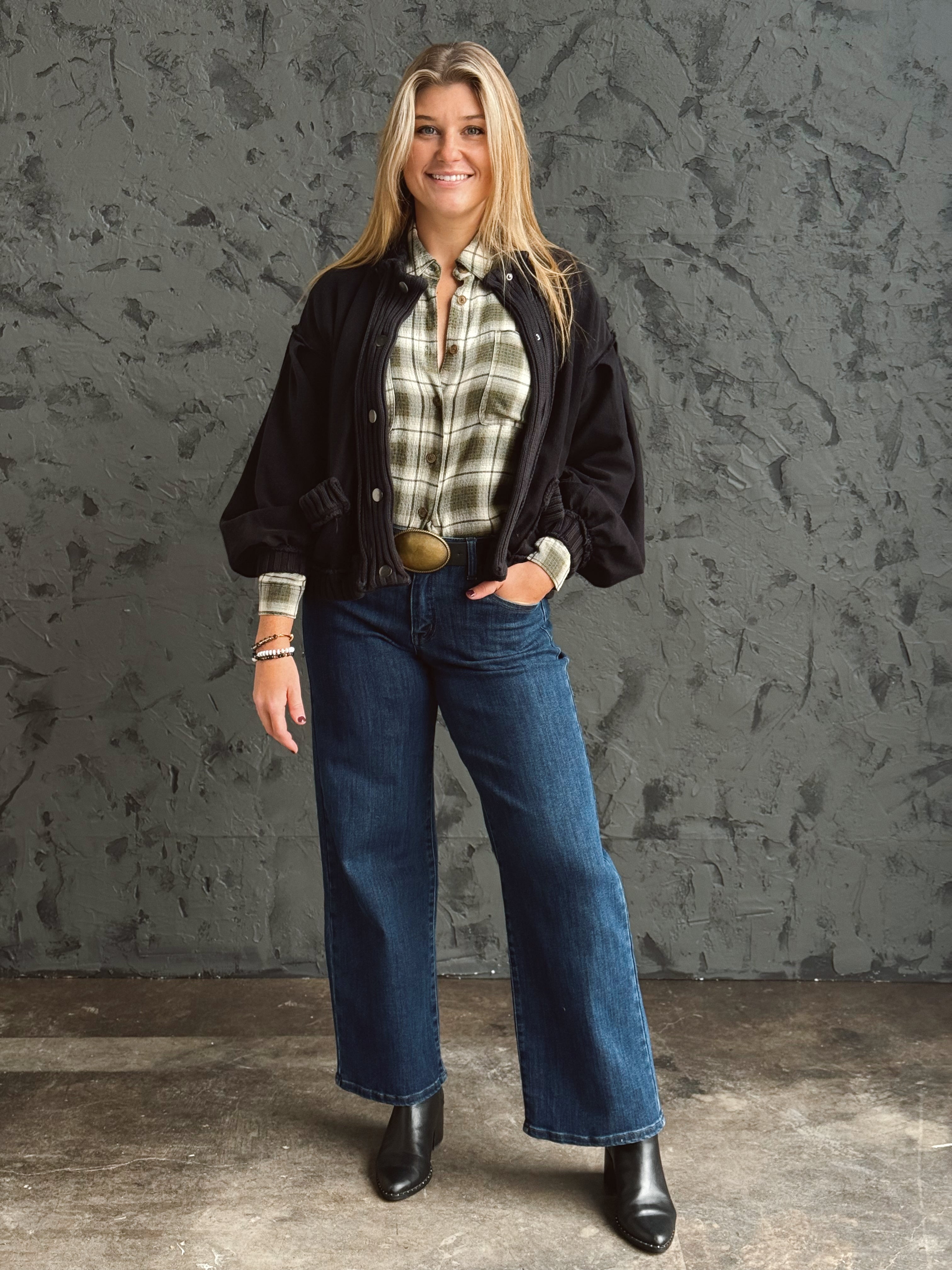 Daydream Cardigan - BLACK - Storetradenest JACKET