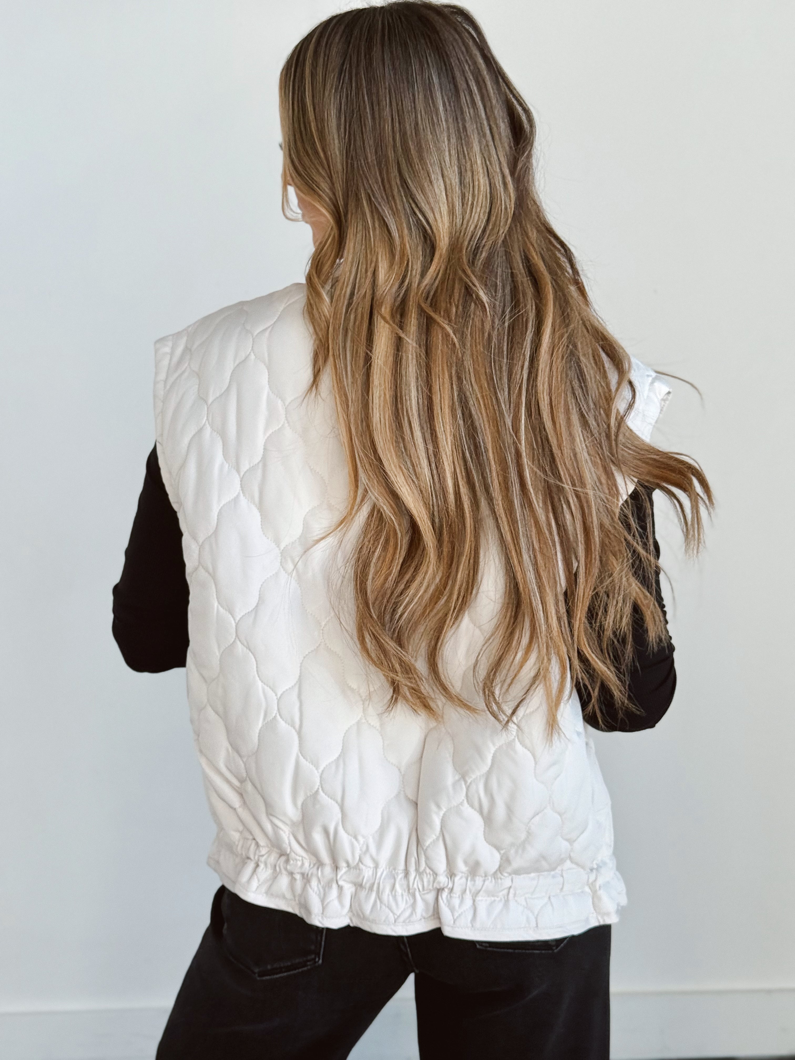 Dottie Vest - CHAMPAGNE - Storetradenest VEST