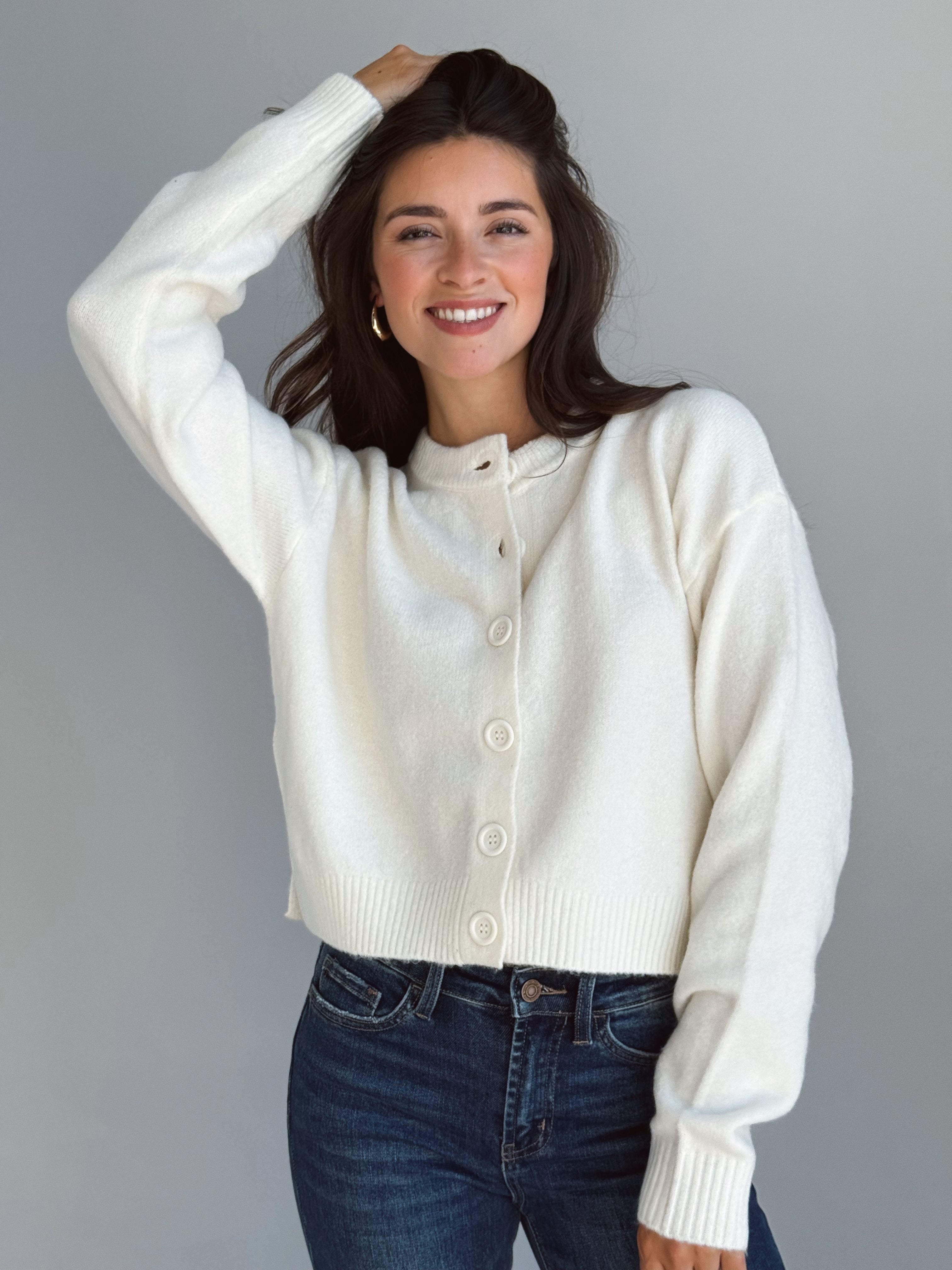 Dragonfly Inn Cardigan - IVORY - Storetradenest Cardigan