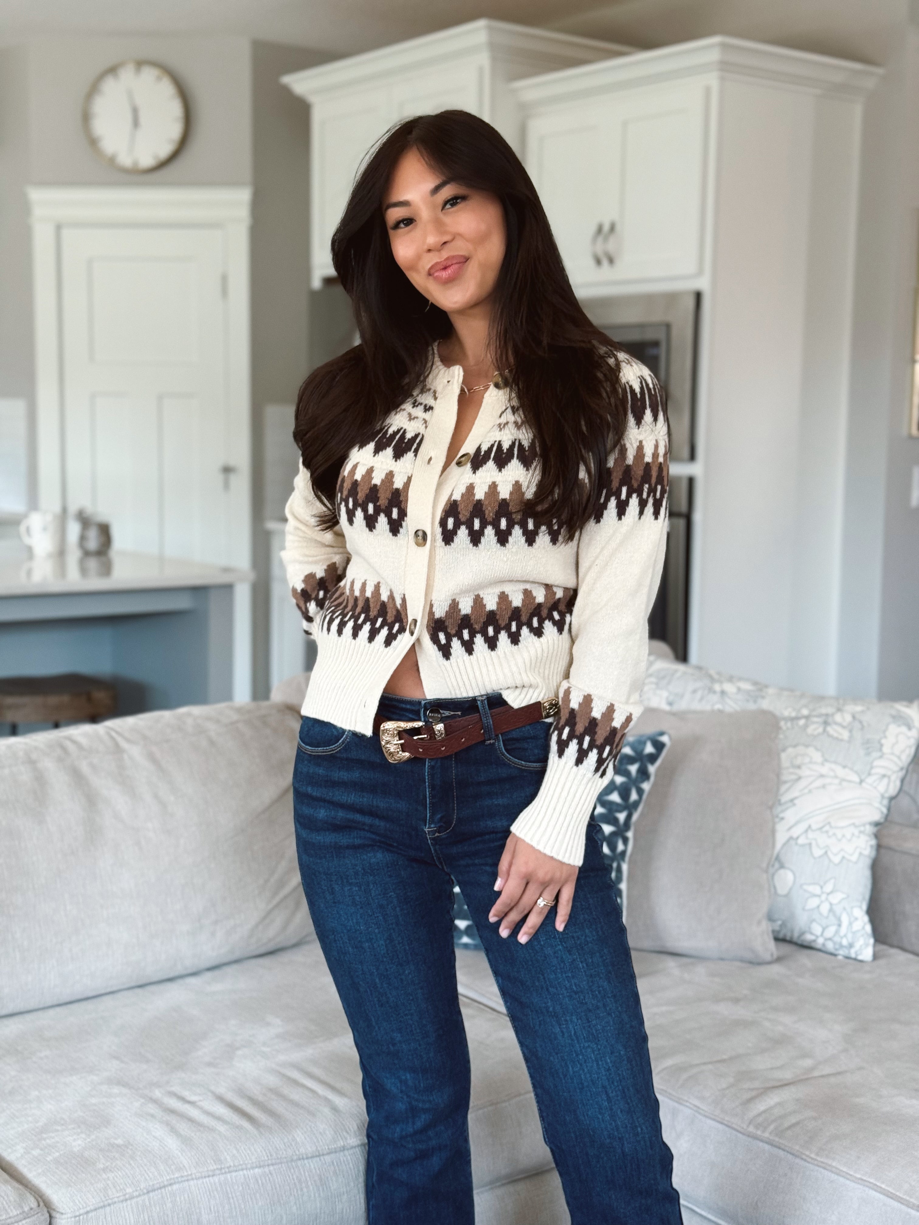 Elsie Cardigan - IVORY - Storetradenest Cardigan