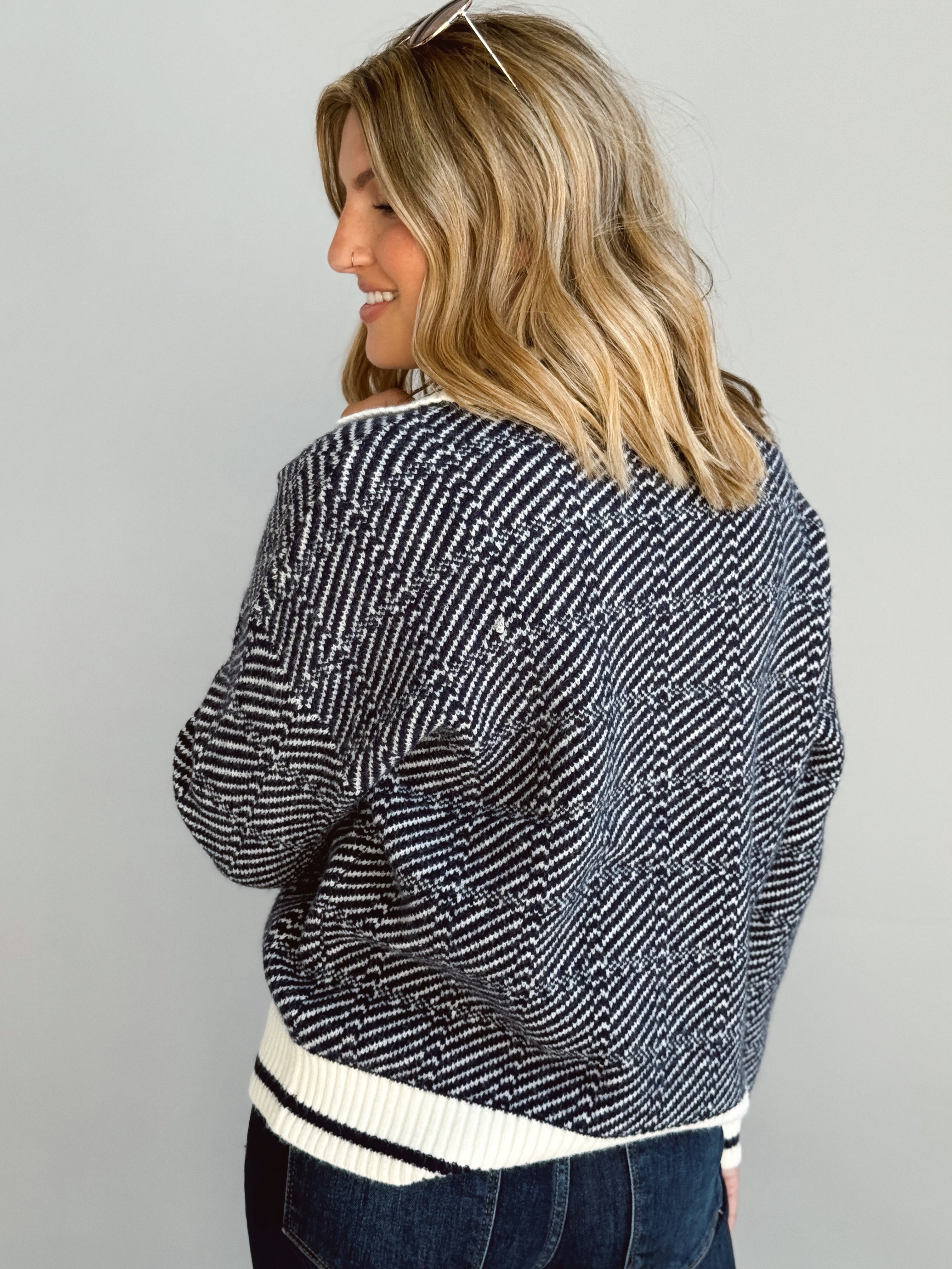 Gilbert Sweater - NAVY - Storetradenest SWEATER