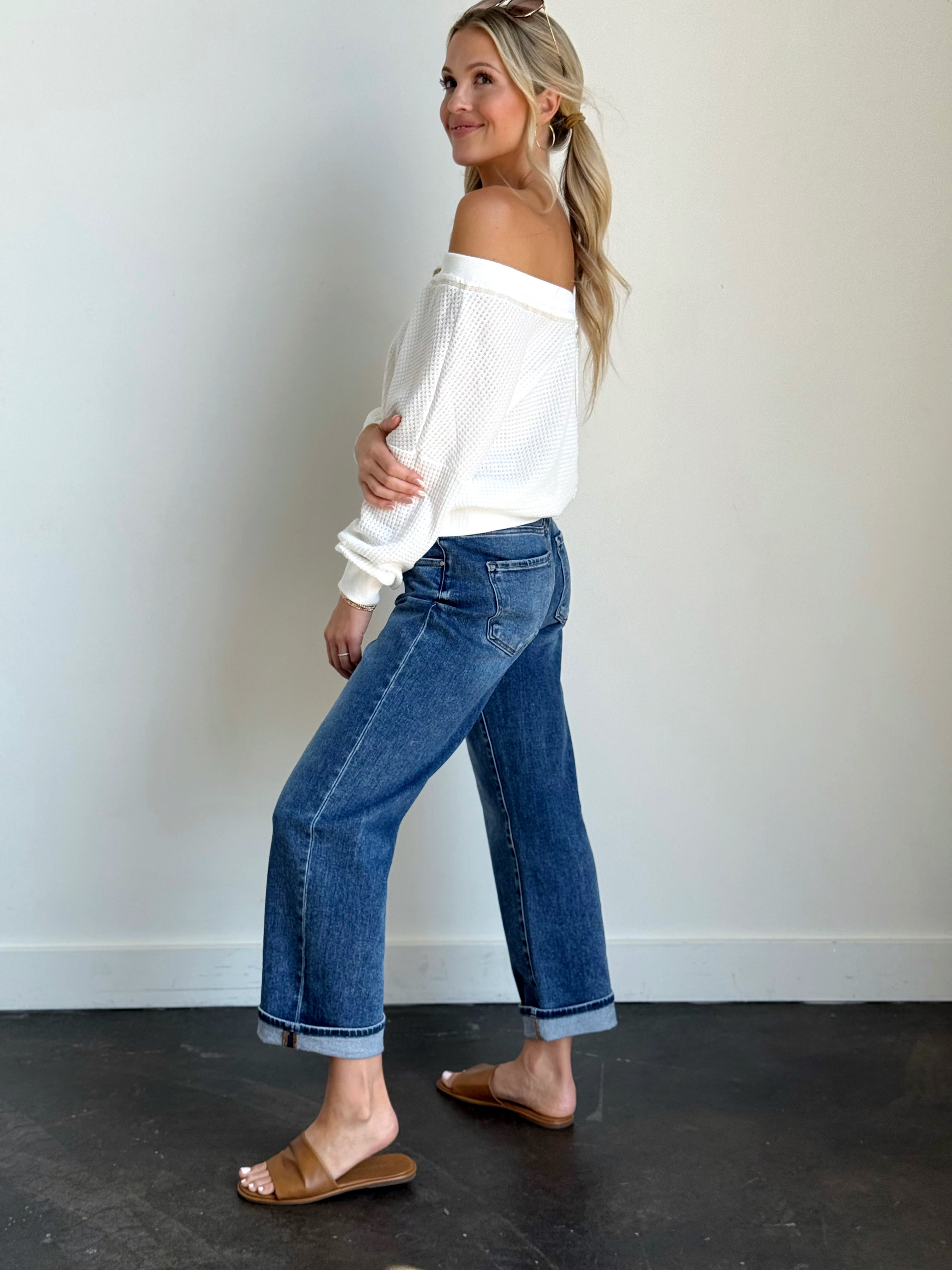 Holly Top - WHITE - Storetradenest L/S Shirt