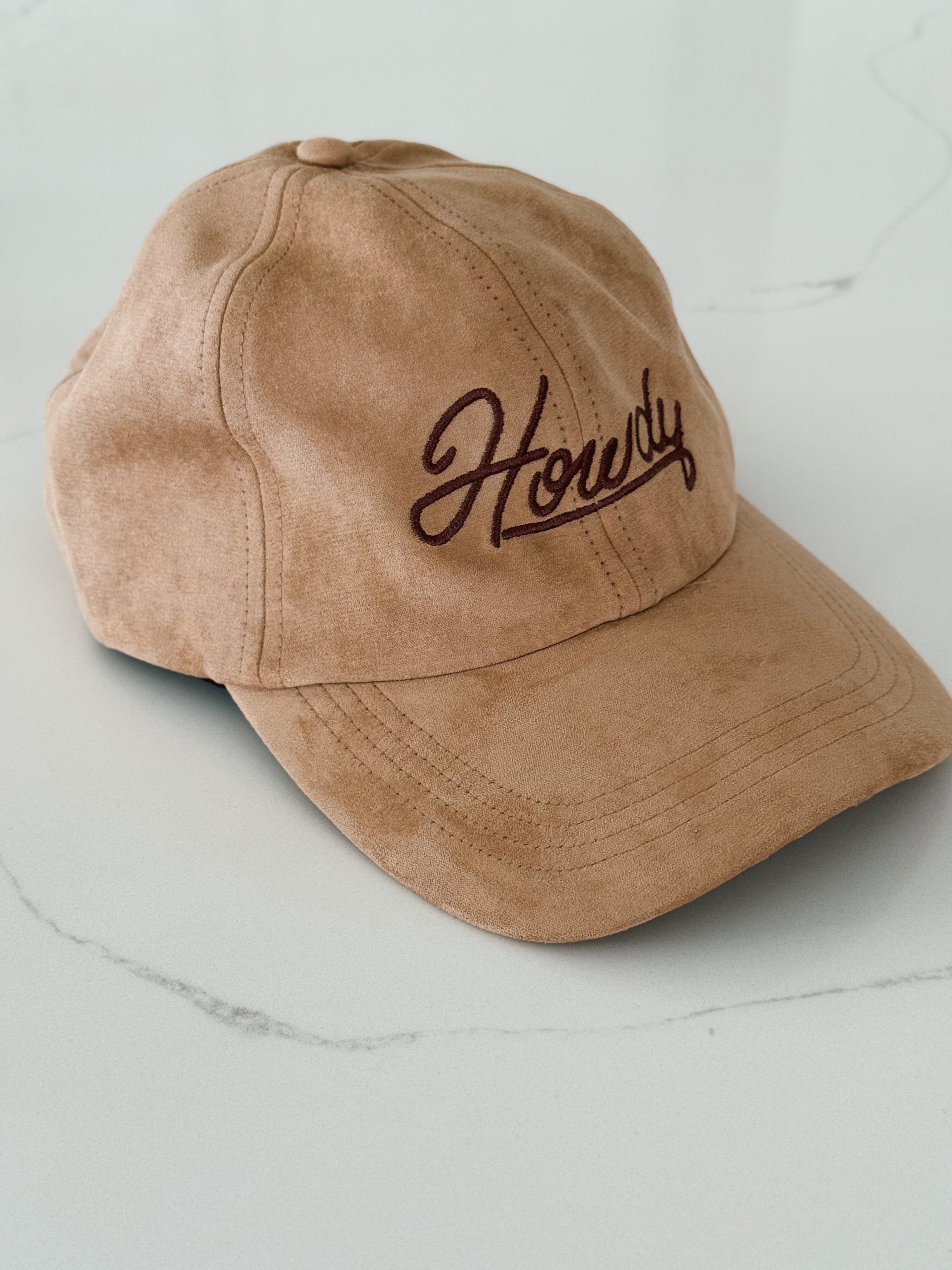 Howdy Baseball Cap - BEIGE - Storetradenest HAT