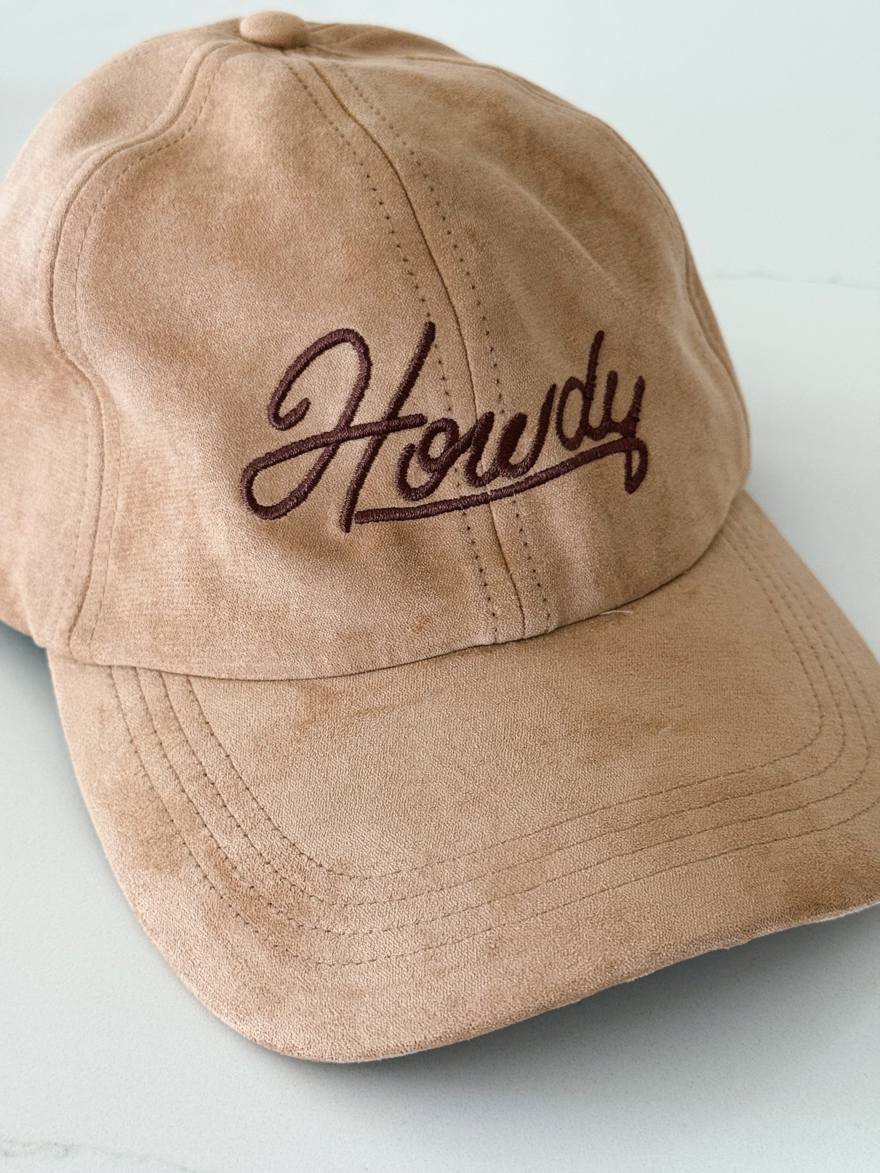 Howdy Baseball Cap - BEIGE - Storetradenest HAT