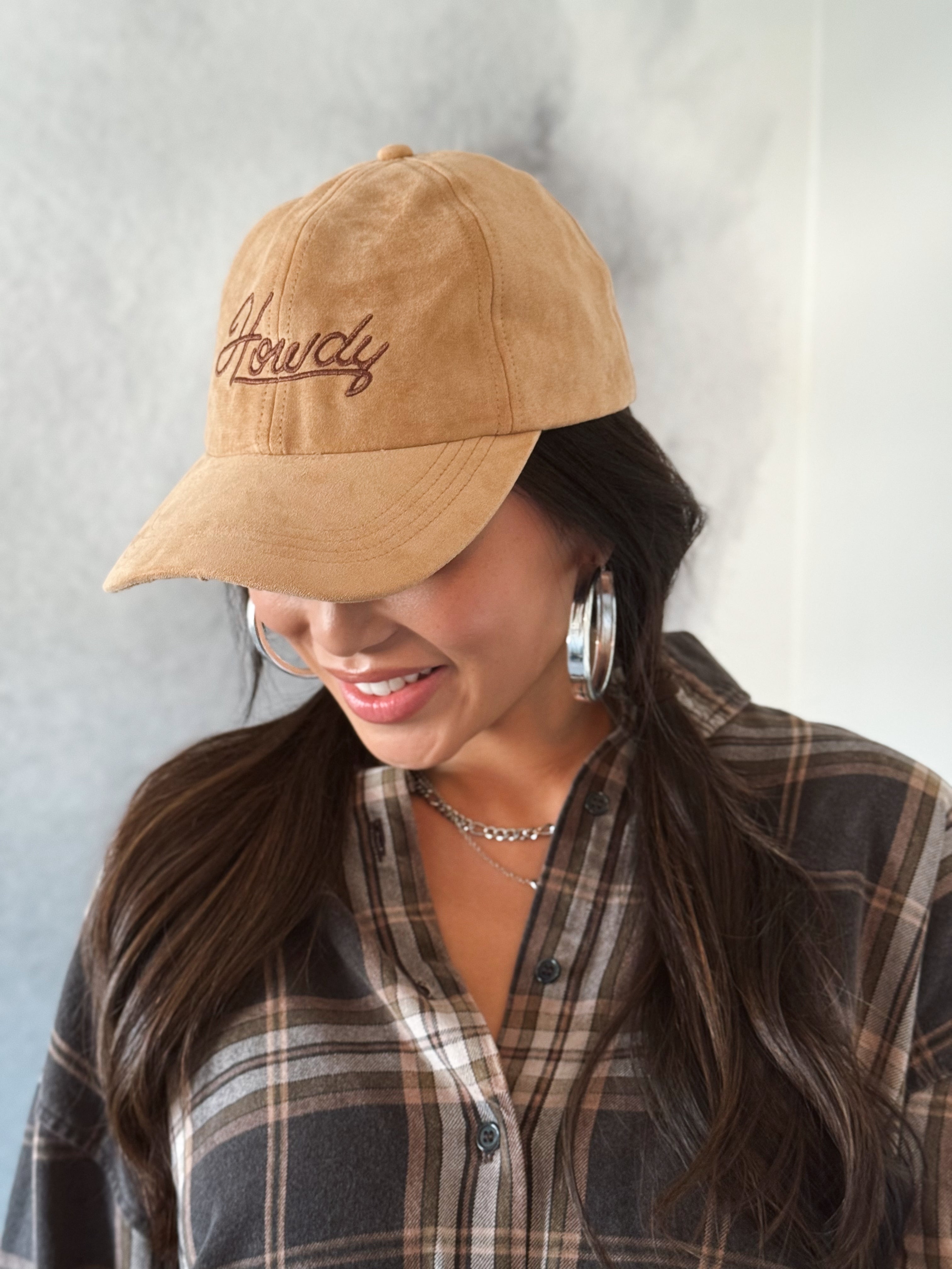 Howdy Baseball Cap - BEIGE - Storetradenest HAT