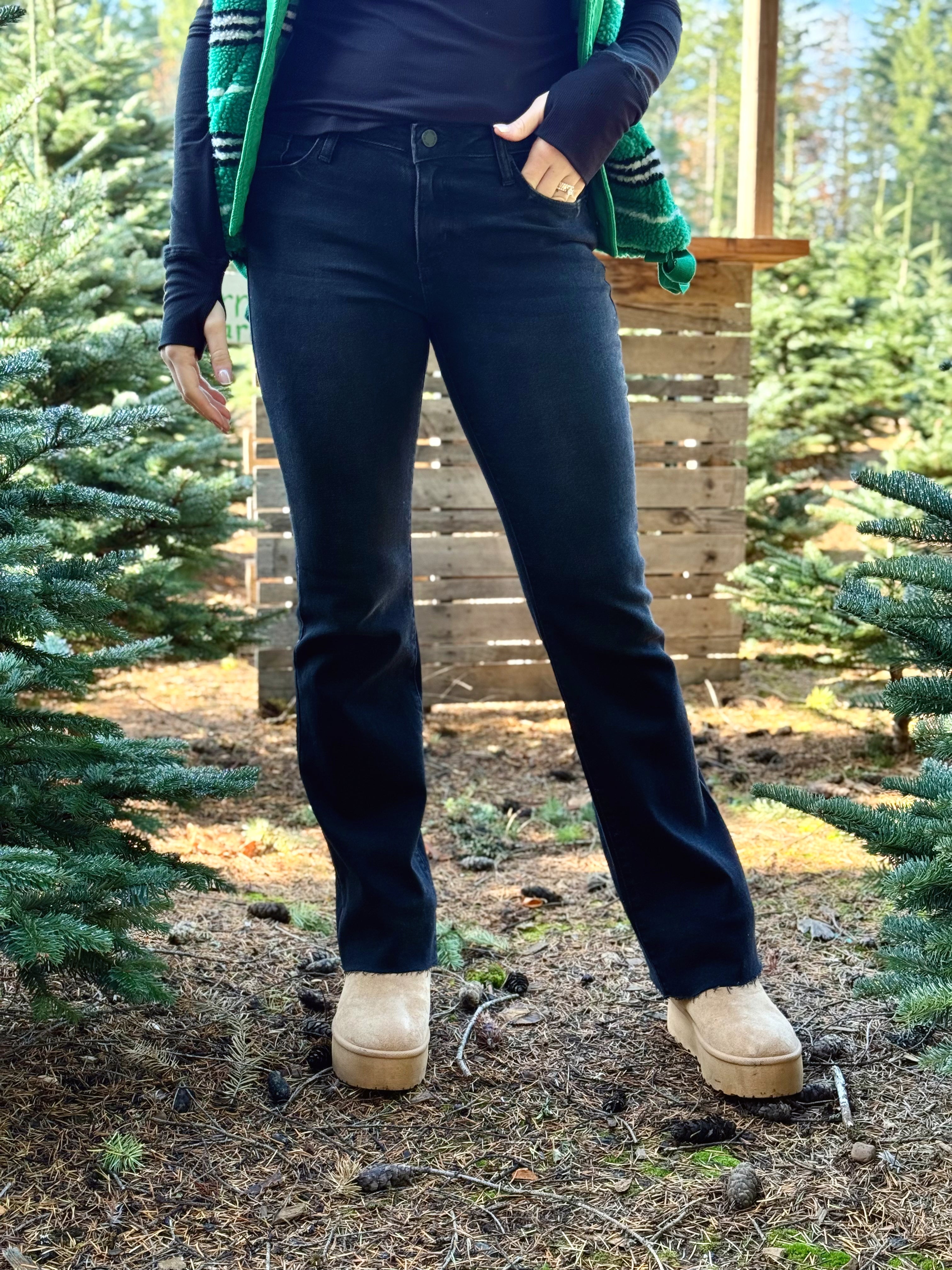 [JBD] Renna Jean - WASHED BLACK - Storetradenest BOOTCUT