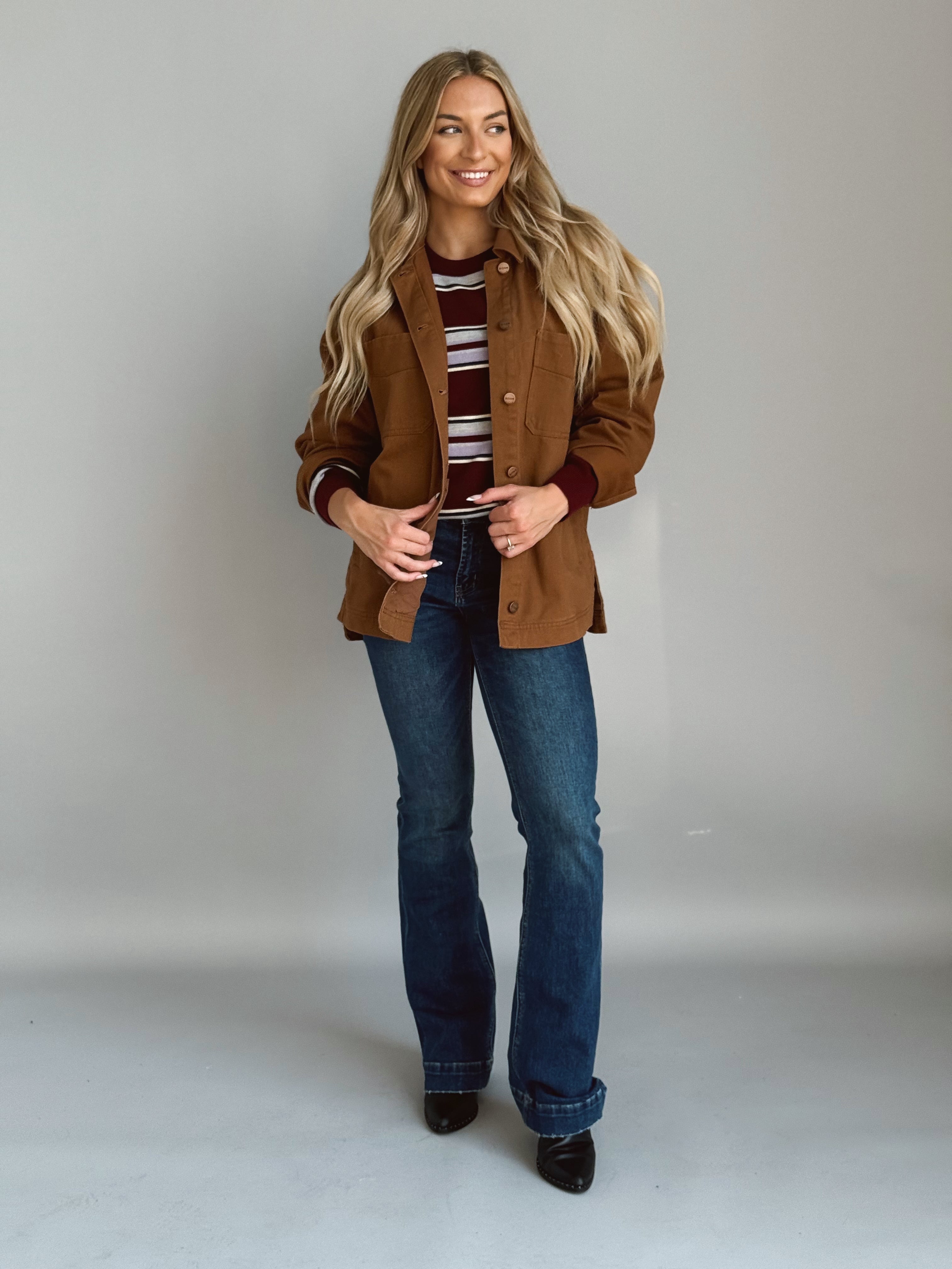 Jericho Jacket - BROWN - Storetradenest JACKET