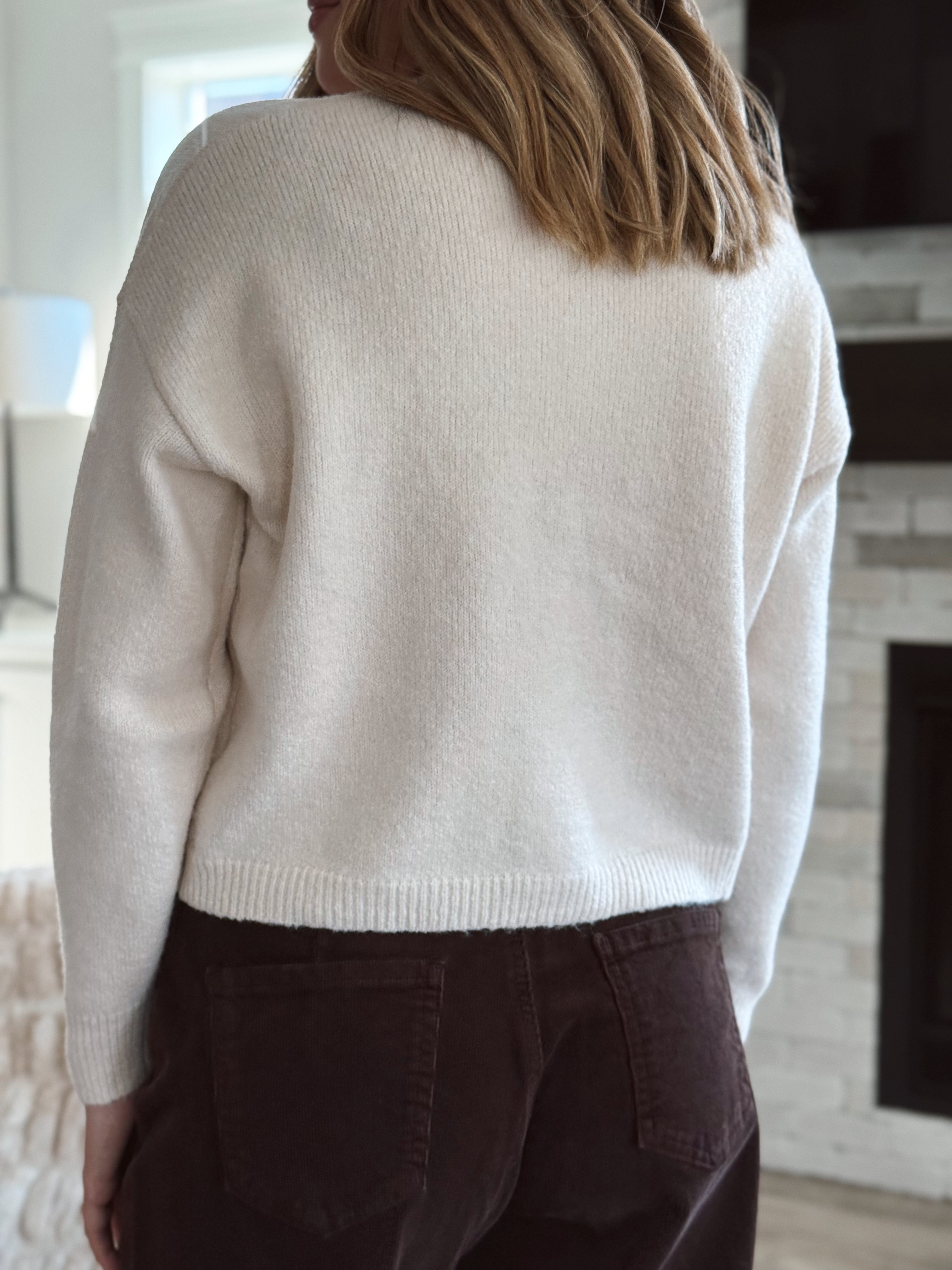 Knox Cardigan - CREAM - Storetradenest Cardigan