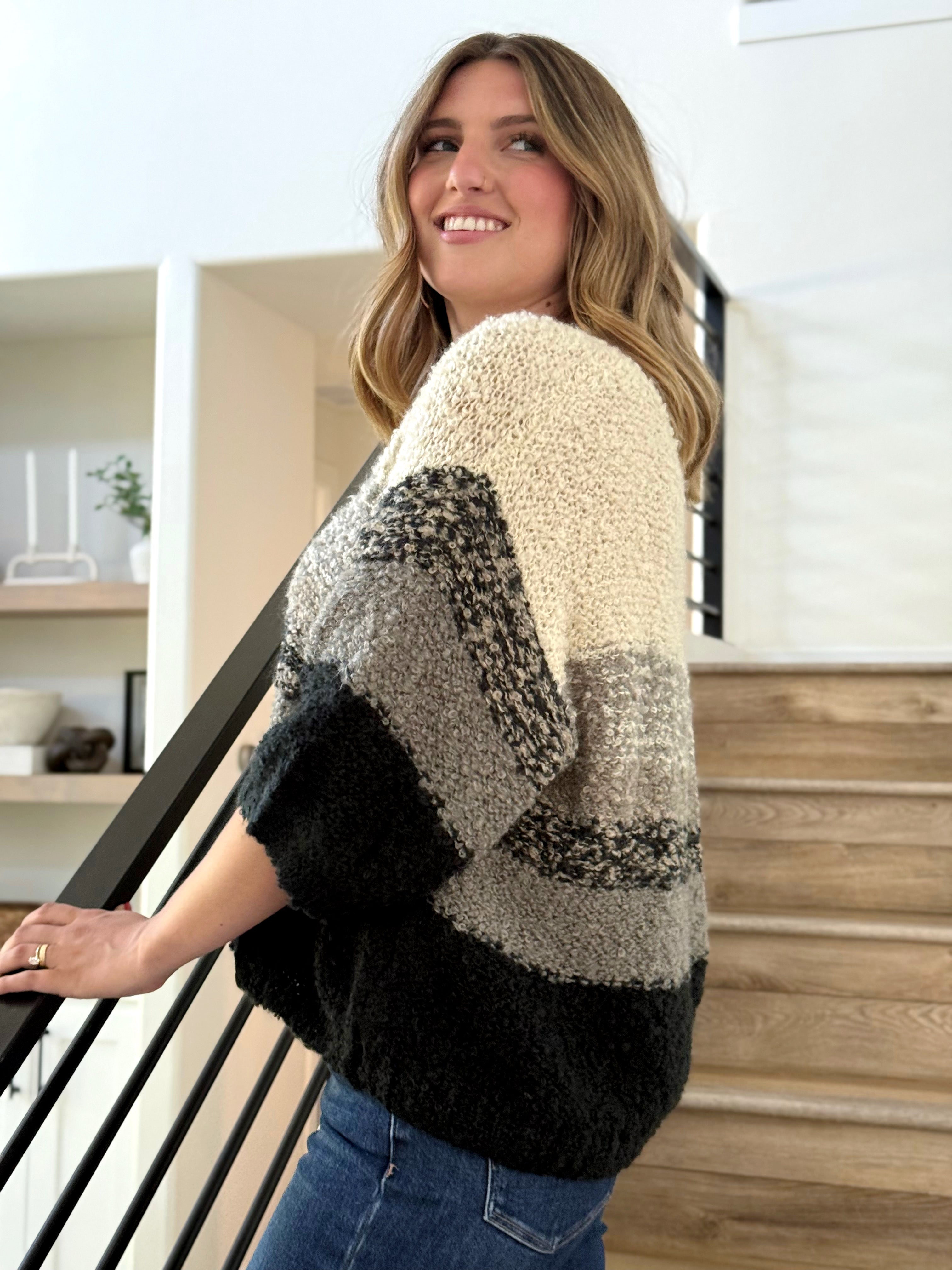 Linnea Sweater - GREY - Storetradenest SWEATER