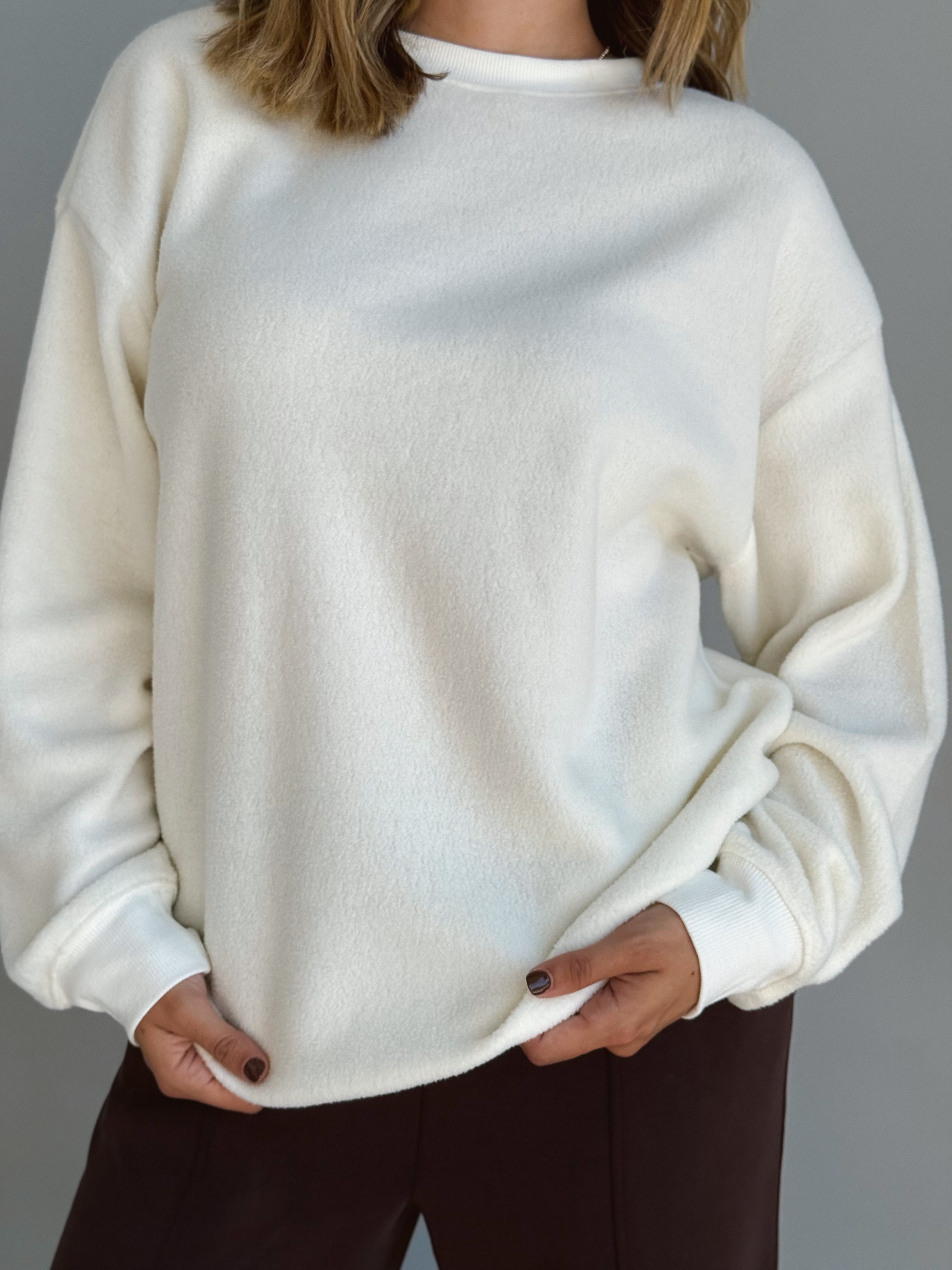 Lyndon Sweatshirt - CREAM - Storetradenest SWEATSHIRT
