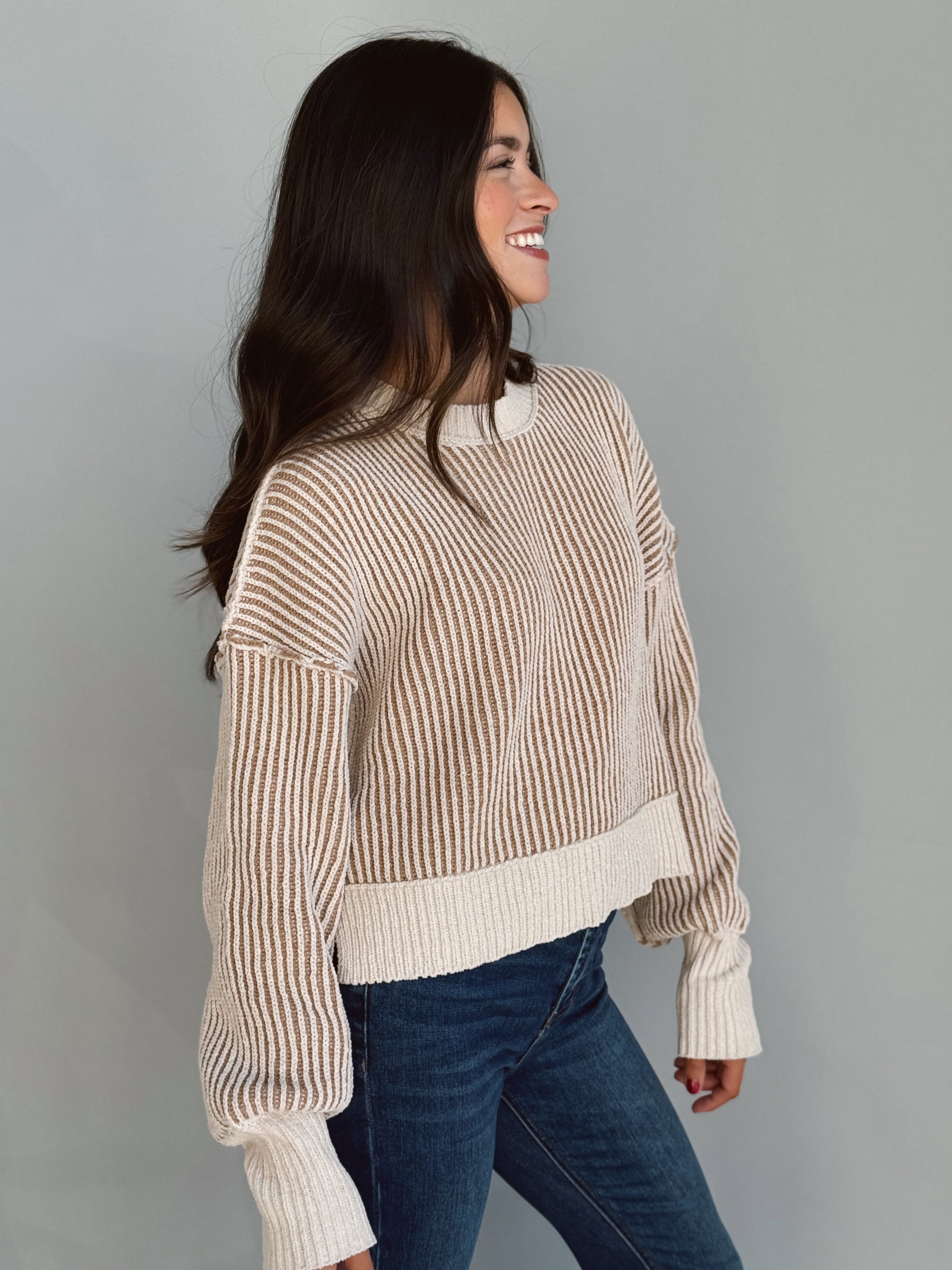 Melanie Sweater - ECRU - Storetradenest SWEATER