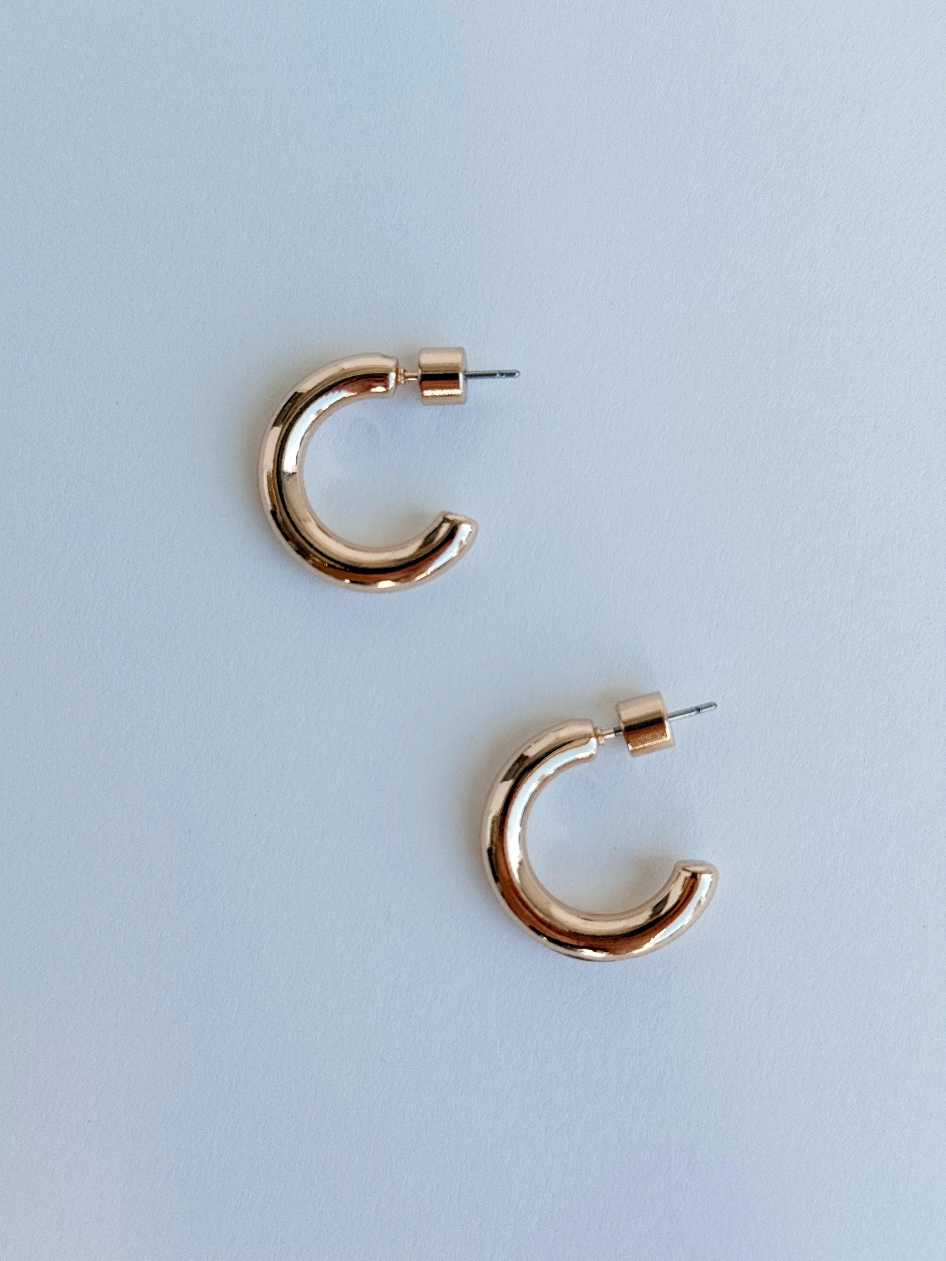 Palermo Hoops - GOLD - Storetradenest EARRINGS