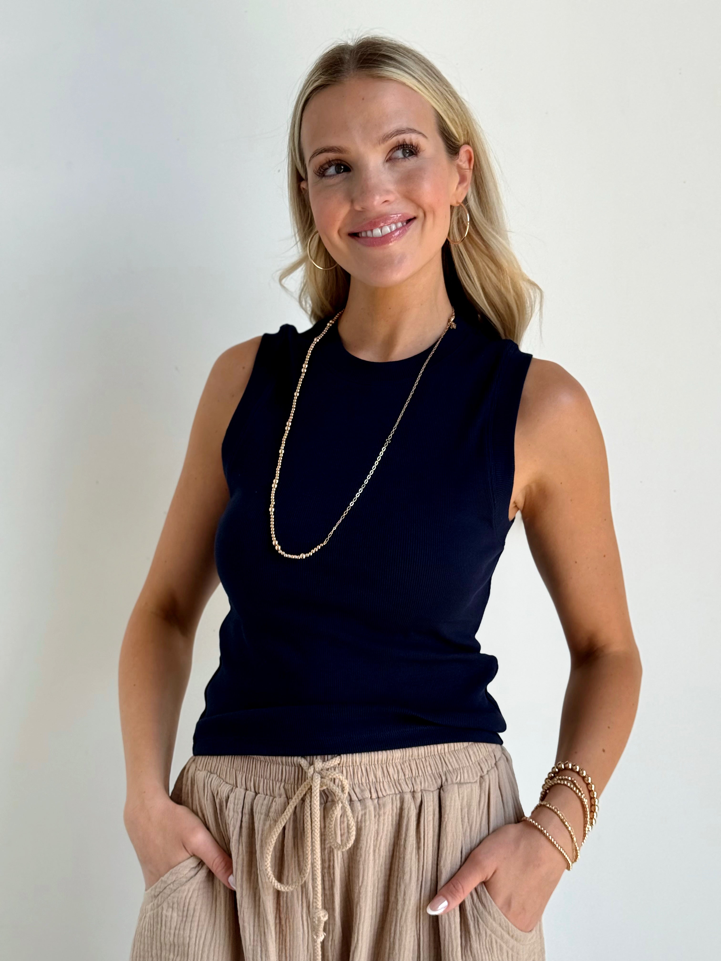 Payton Tank 2.0 - MIDNIGHT BLUE - Storetradenest TANK