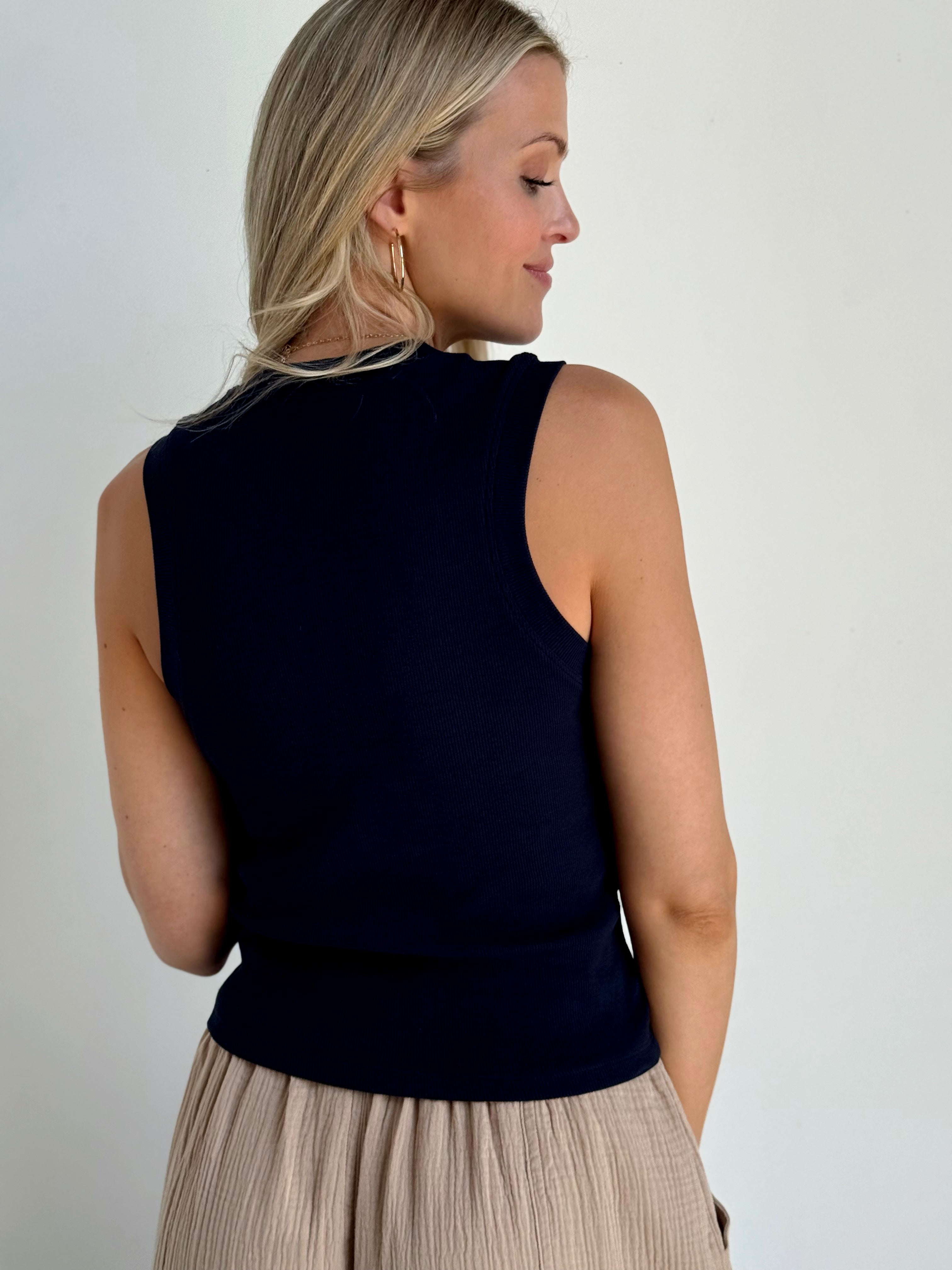 Payton Tank 2.0 - MIDNIGHT BLUE - Storetradenest TANK