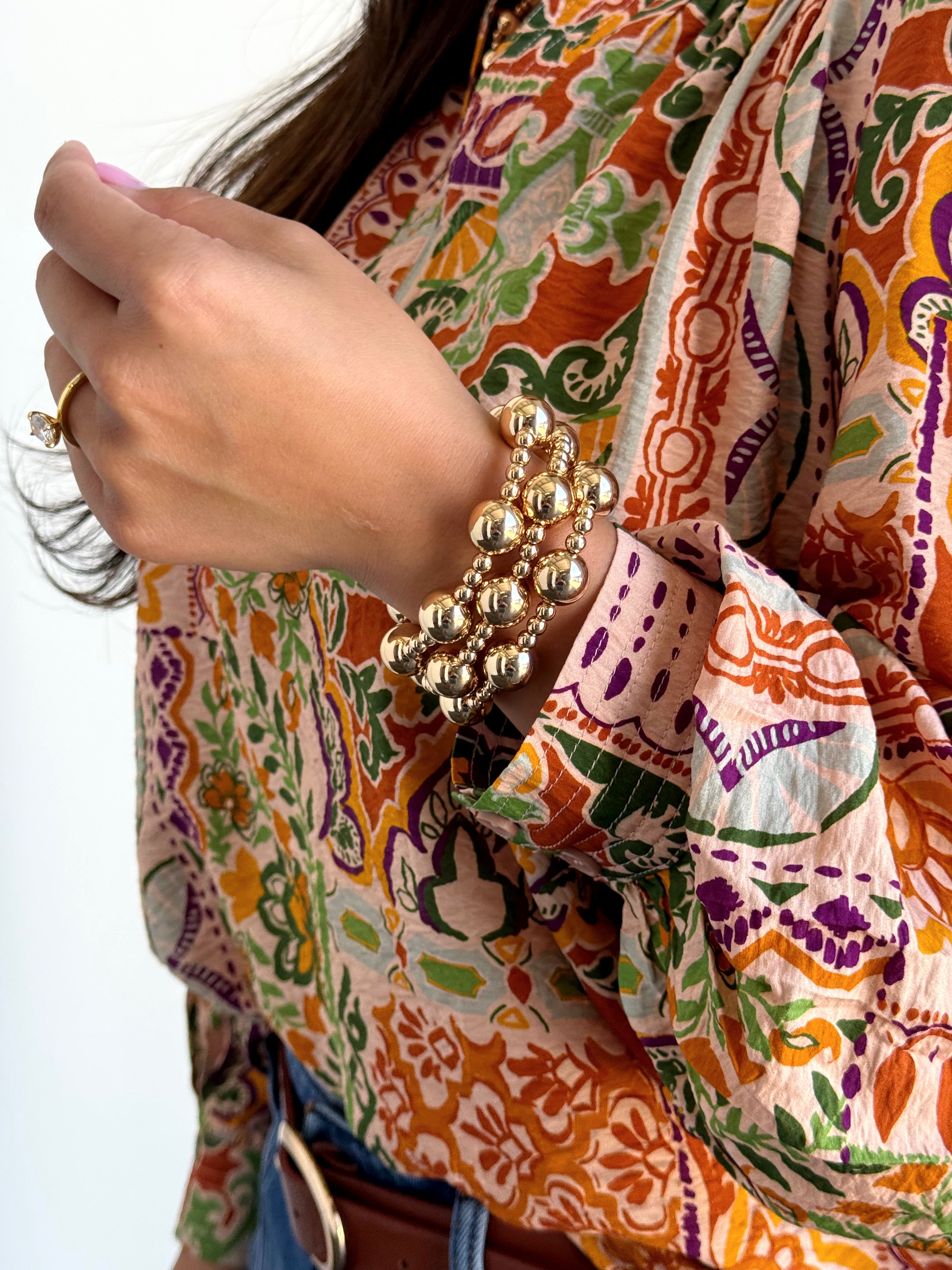 Prescott Bracelet Set - GOLD - Storetradenest Bracelets