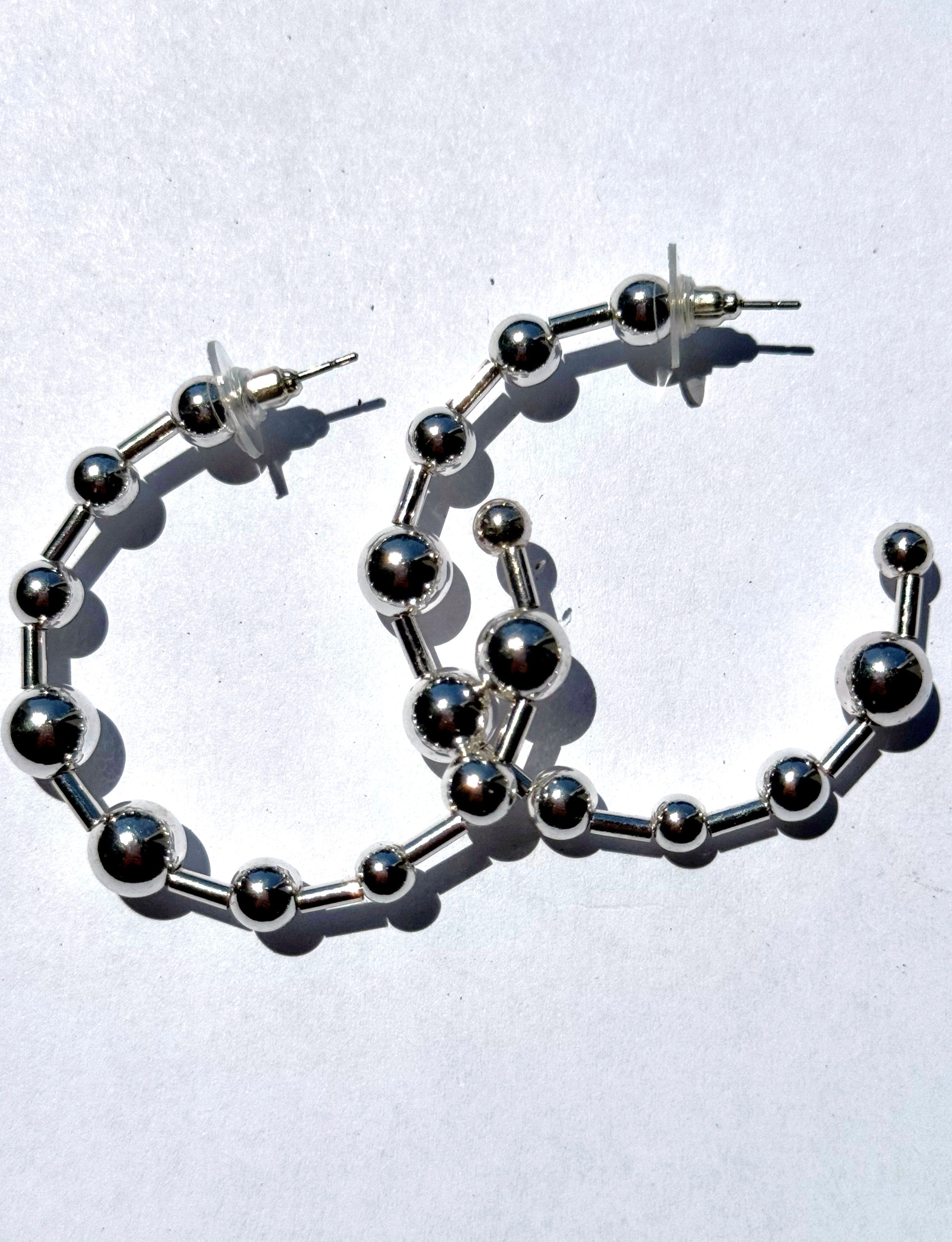 Prescott Earrings - SILVER - Storetradenest EARRINGS