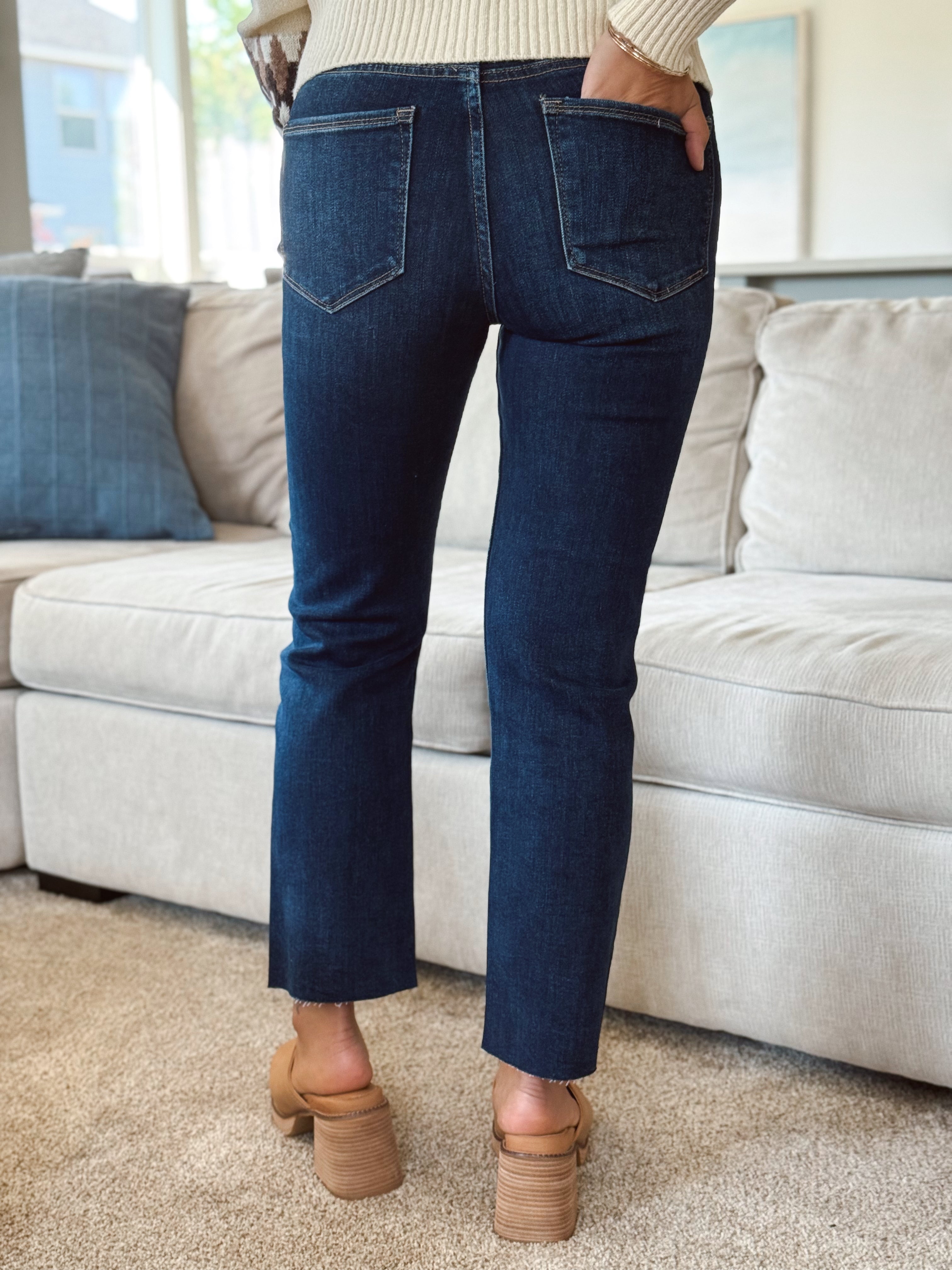 [RISEN] Dawson Jean - DARK - Storetradenest Straight Leg