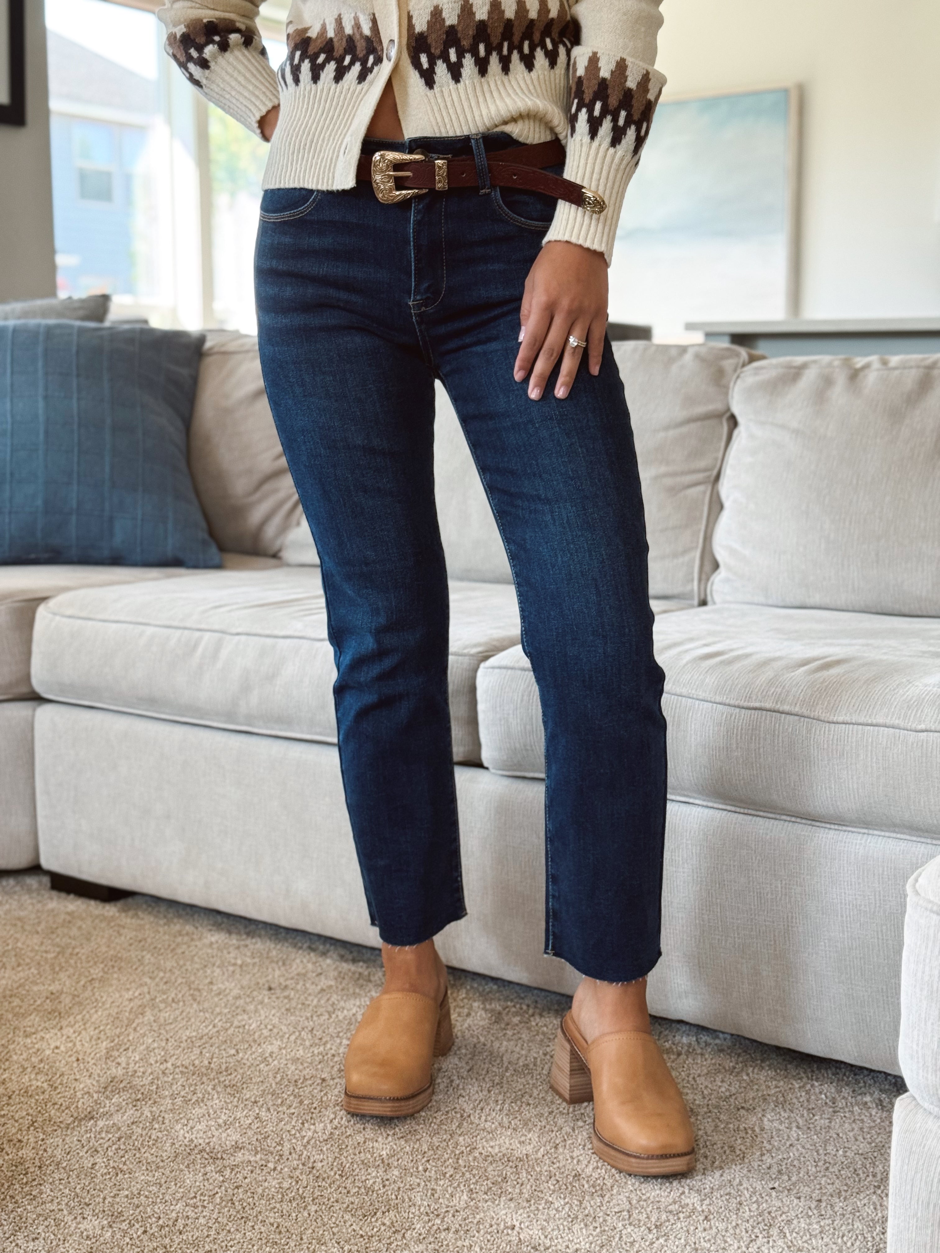 [RISEN] Dawson Jean - DARK - Storetradenest Straight Leg