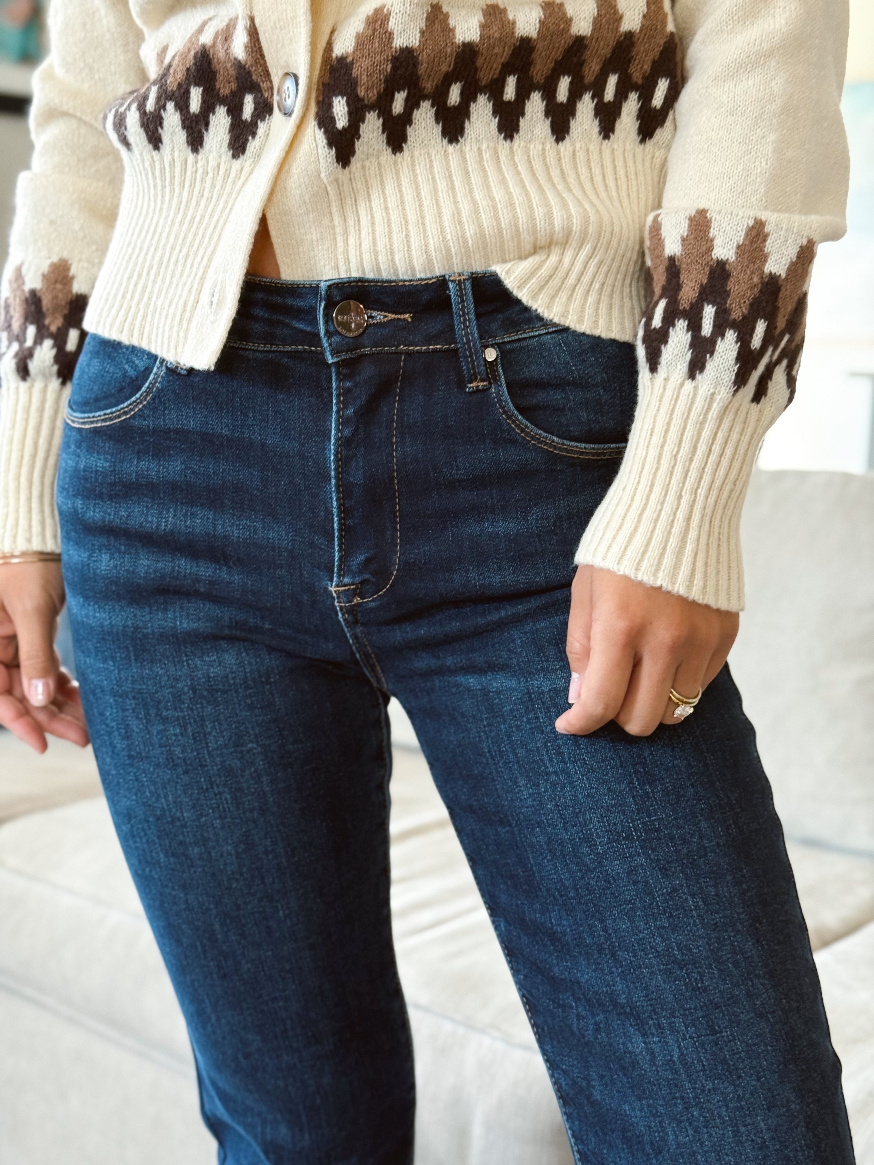 [RISEN] Dawson Jean - DARK - Storetradenest Straight Leg