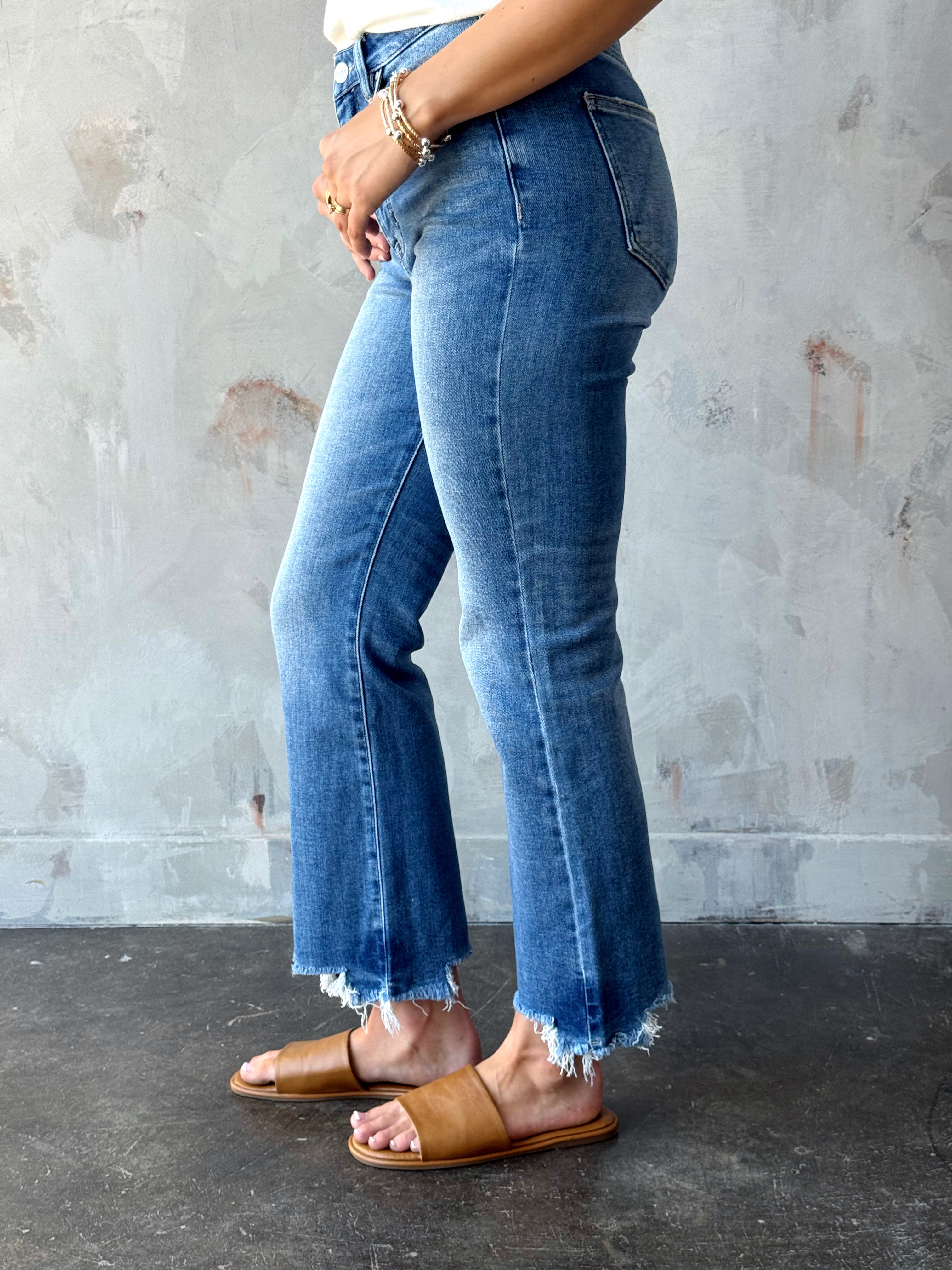 [RISEN] Deb Jean - MEDIUM - Storetradenest CROP JEAN