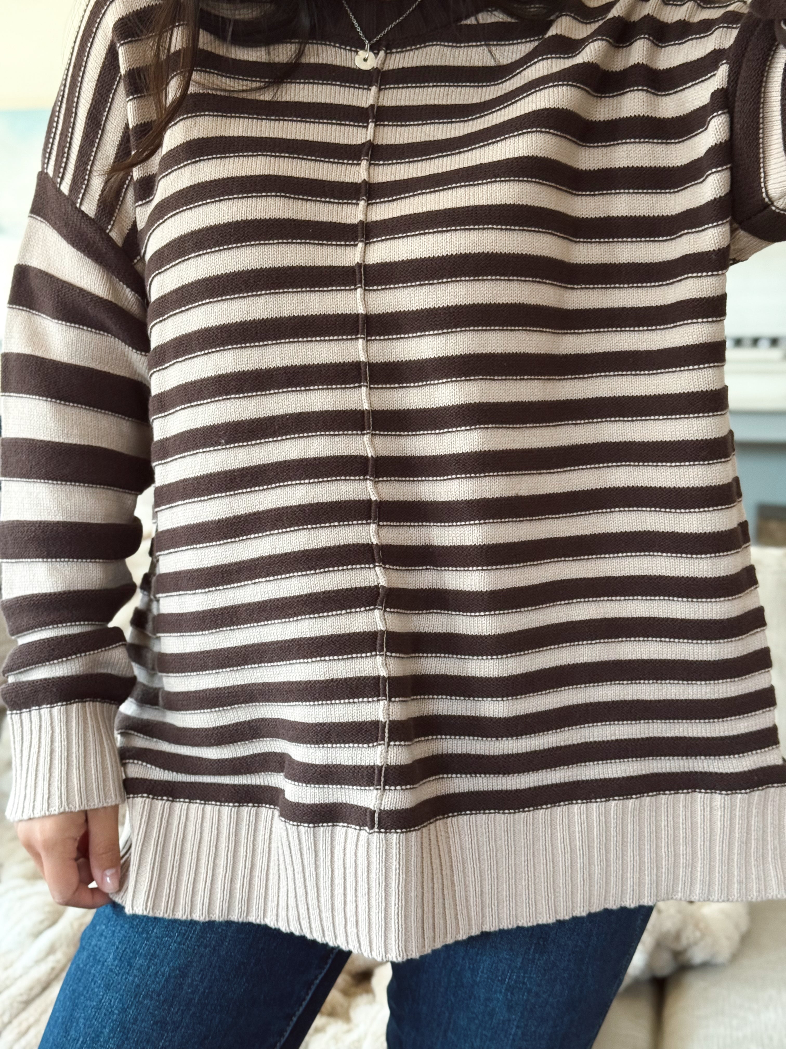 September Sweater - BROWN - Storetradenest SWEATER