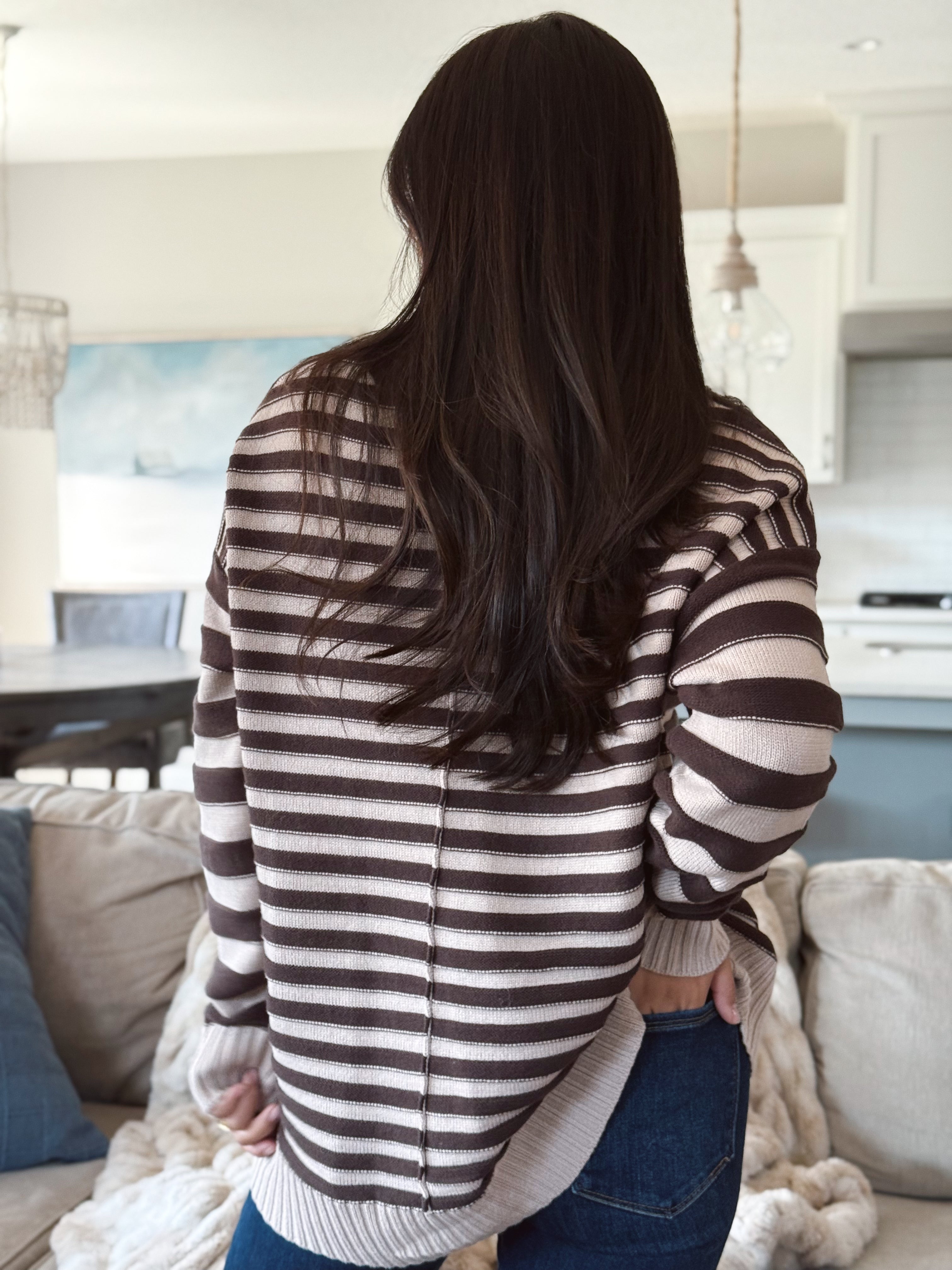 September Sweater - BROWN - Storetradenest SWEATER