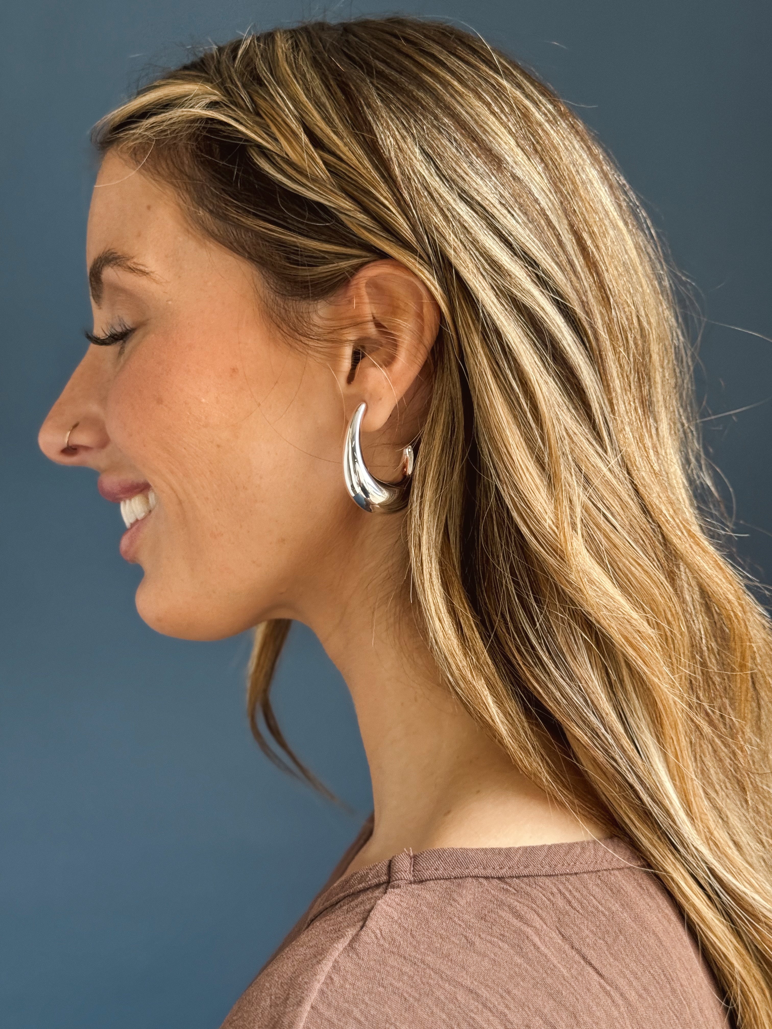 Simon Earrings - SILVER - Storetradenest EARRINGS