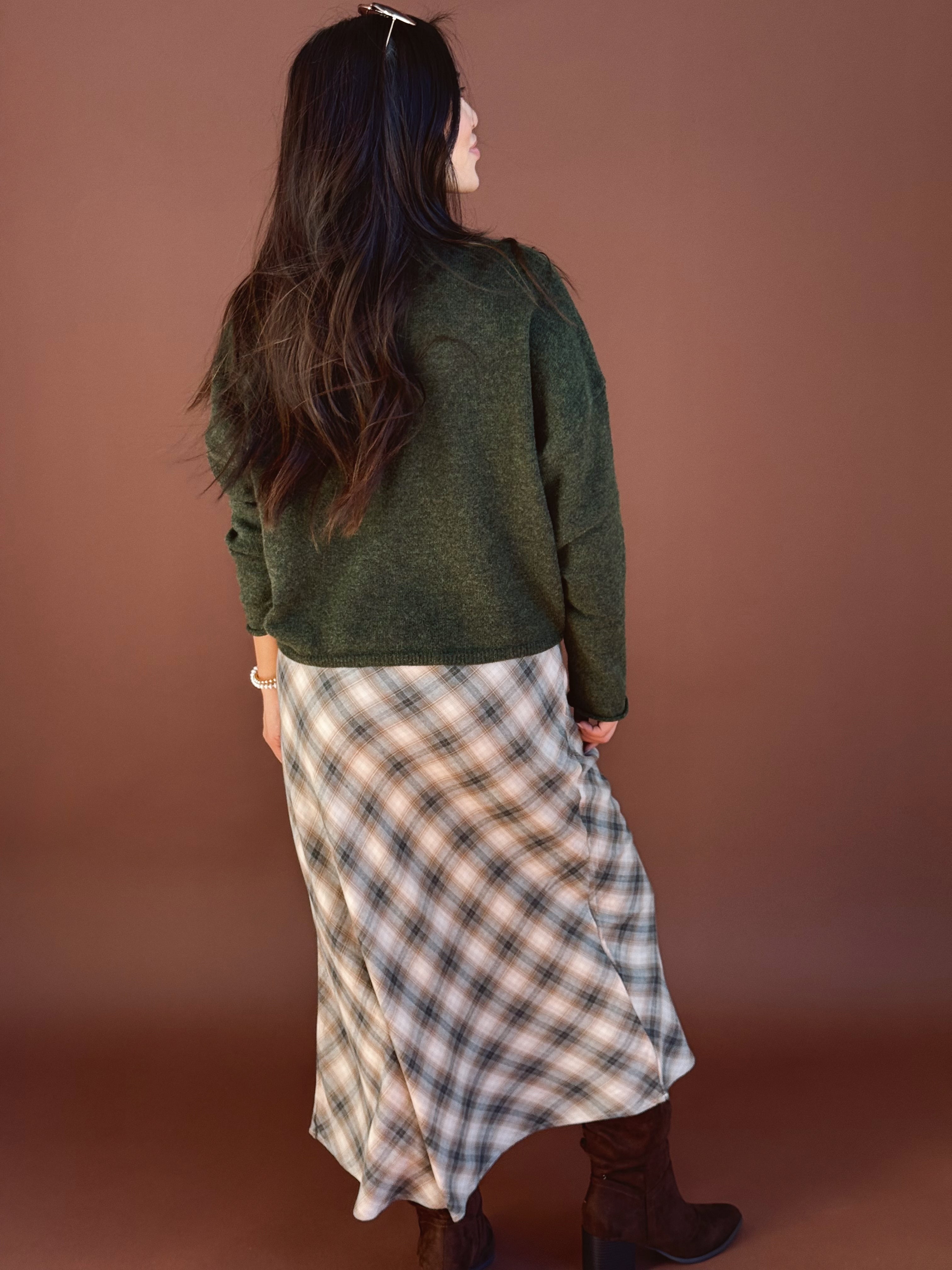 Simone Cardigan - HUNTER GREEN - Storetradenest Cardigan