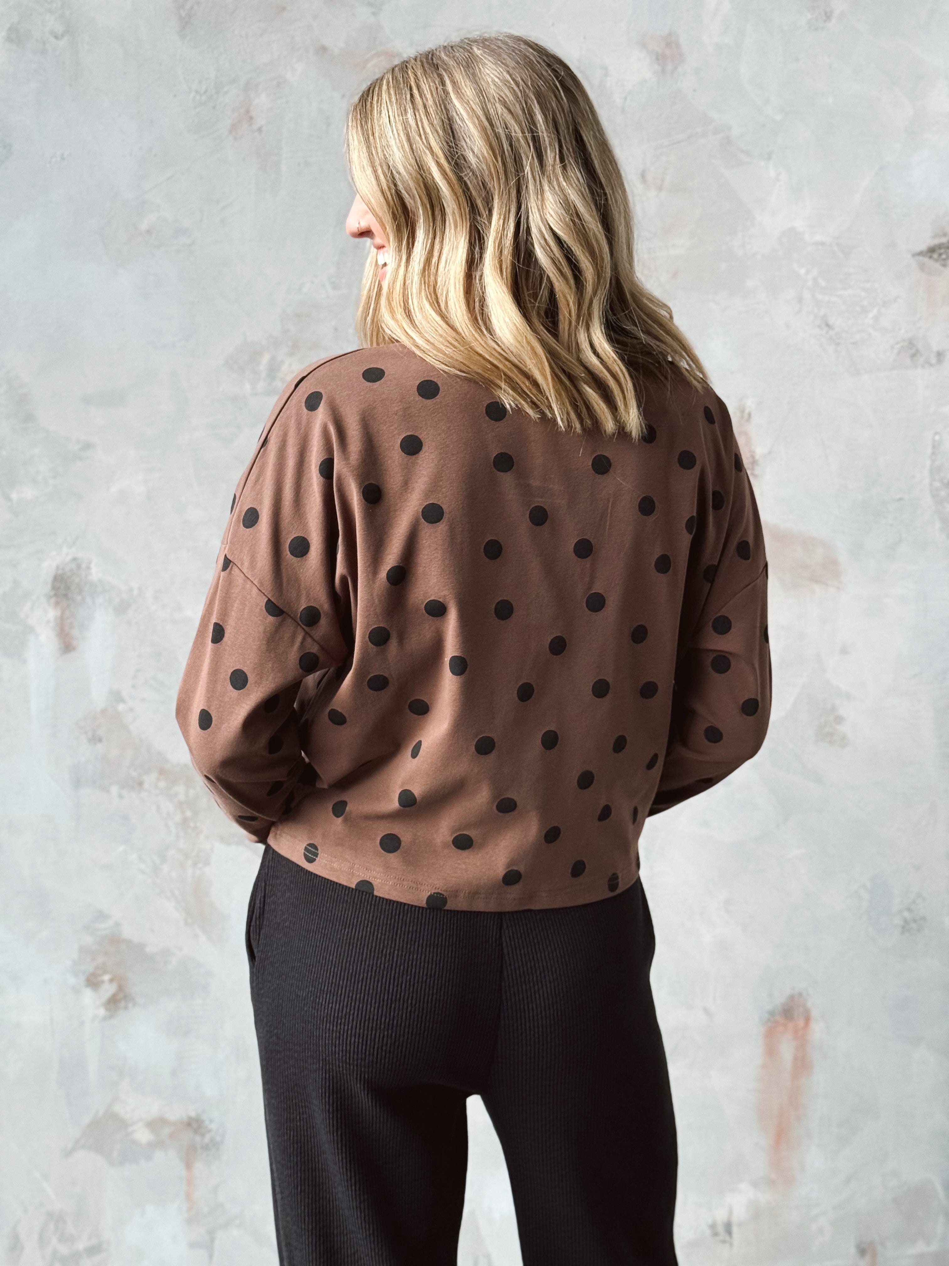 Tavi Cardigan - BROWN - Storetradenest Cardigan